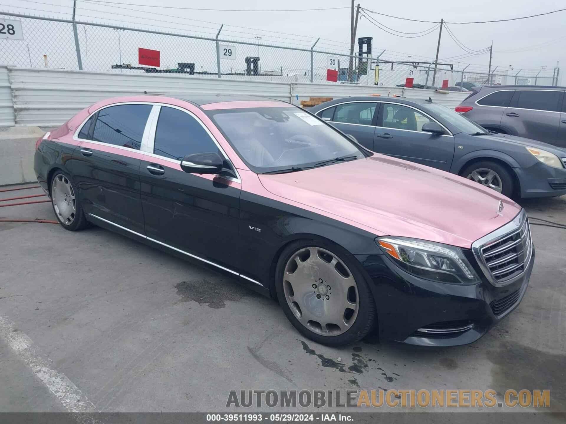 WDDUX7GB1GA236082 MERCEDES-BENZ MAYBACH S 600 2016