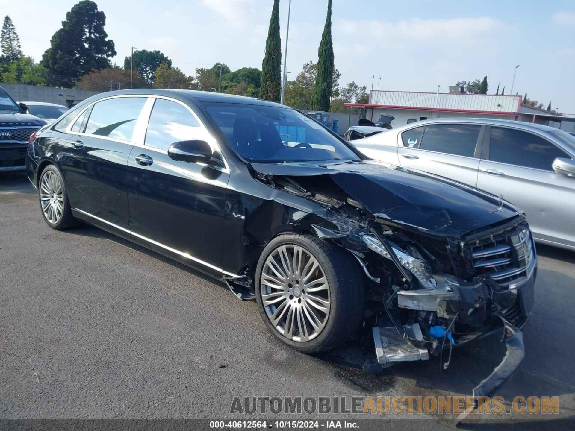 WDDUX7GBXGA168543 MERCEDES-BENZ MAYBACH S 600 2016