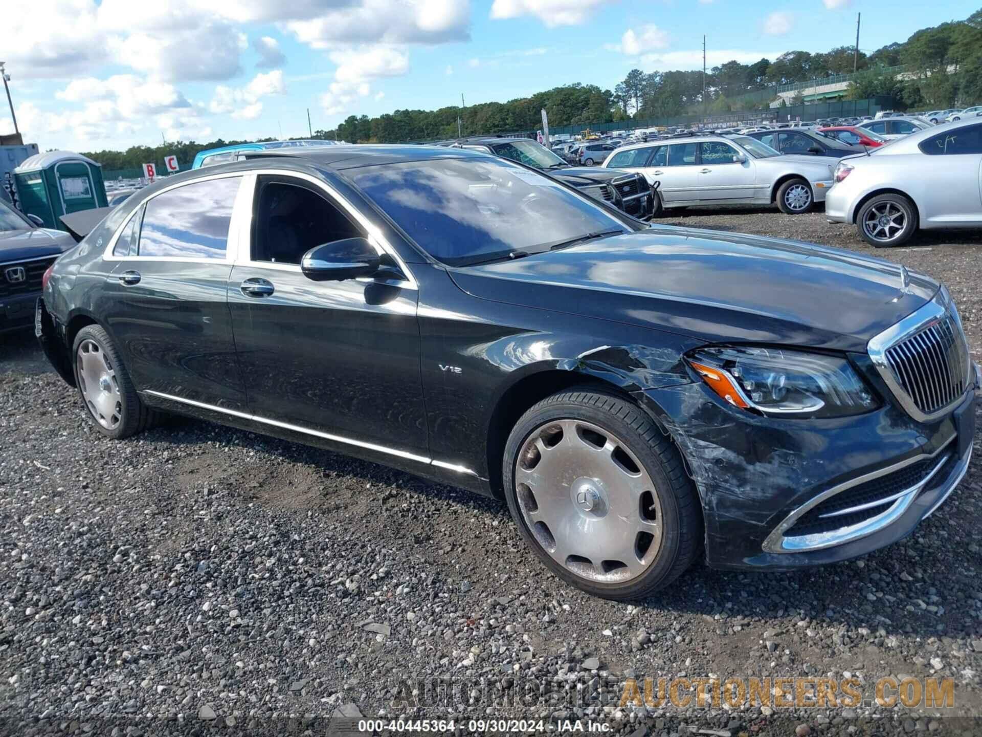 WDDUX8AB7KA454020 MERCEDES-BENZ MAYBACH S 650 2019