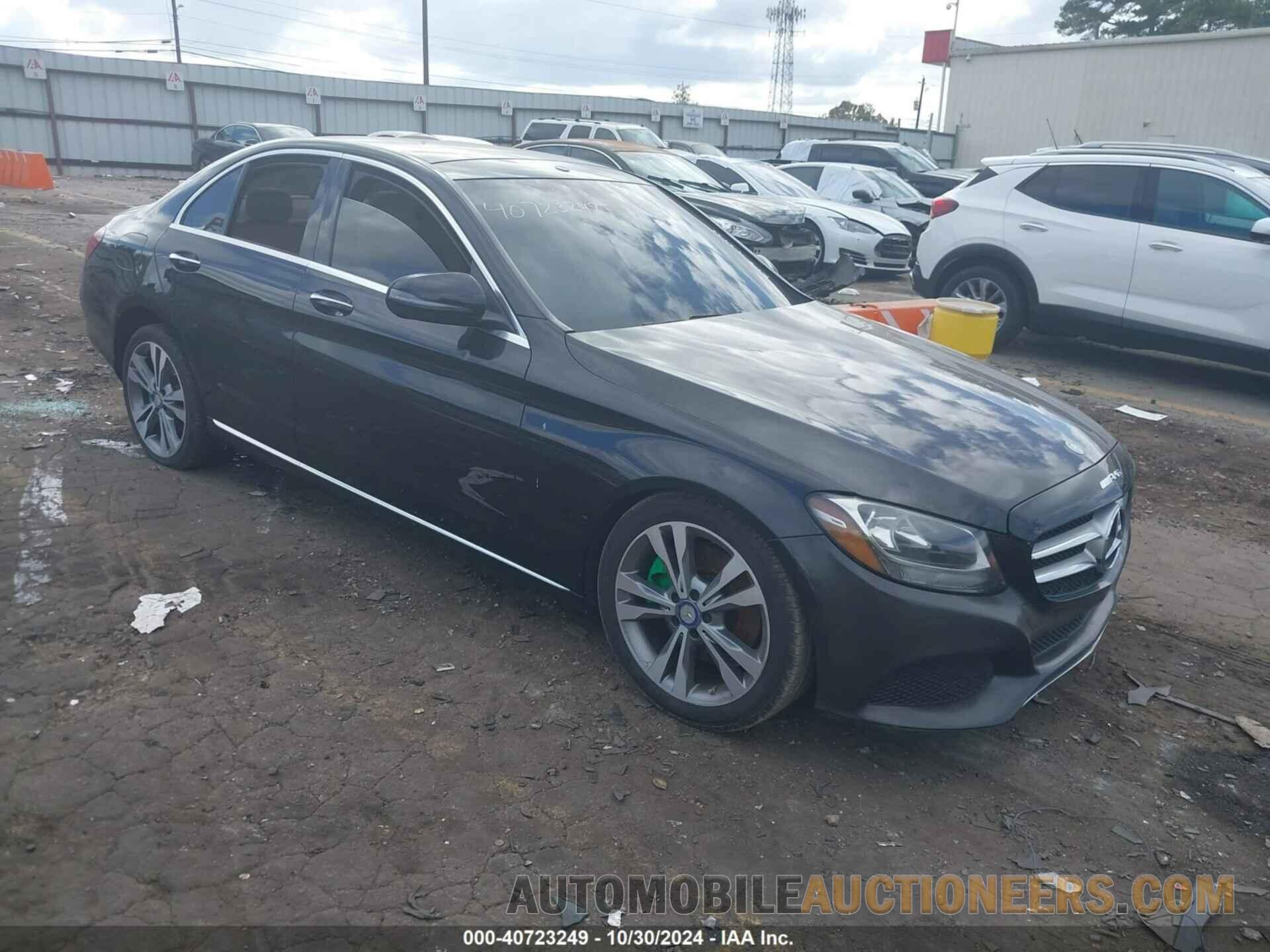 WDDWF4JB0GR143624 MERCEDES-BENZ C 300 2016