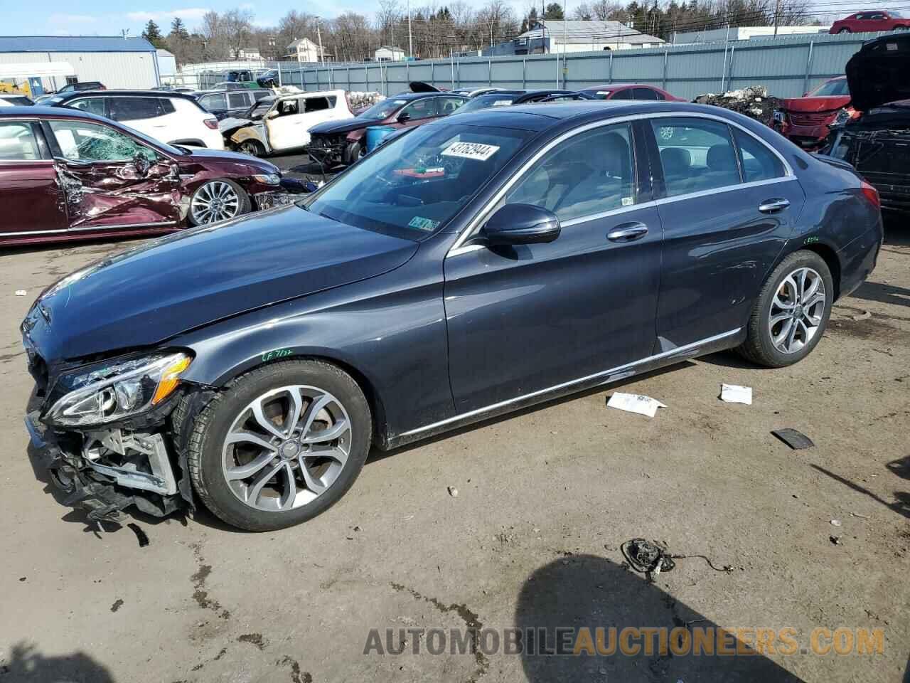 WDDWF4JB0GR153621 MERCEDES-BENZ C-CLASS 2016