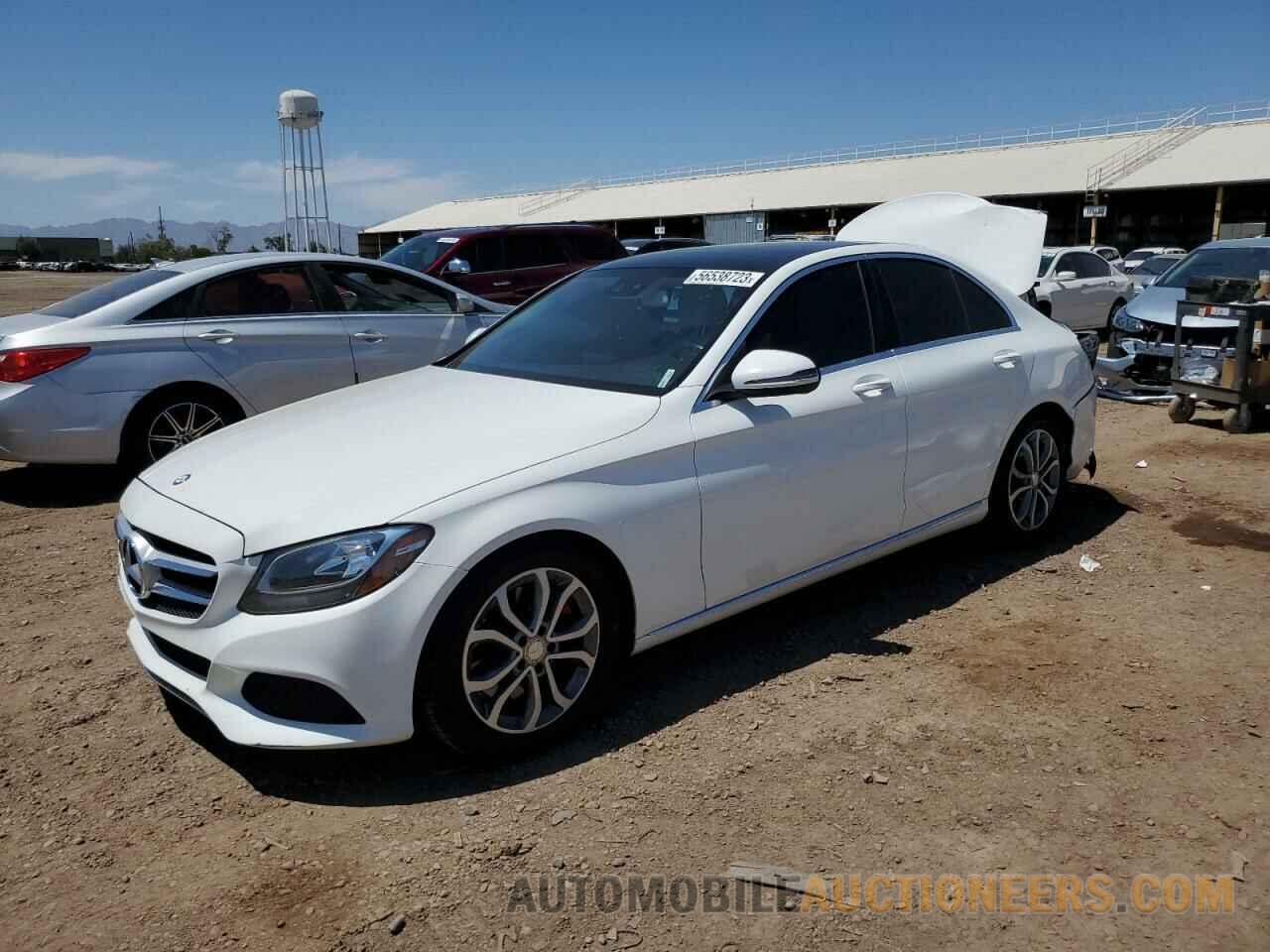 WDDWF4JB0GR154574 MERCEDES-BENZ C-CLASS 2016