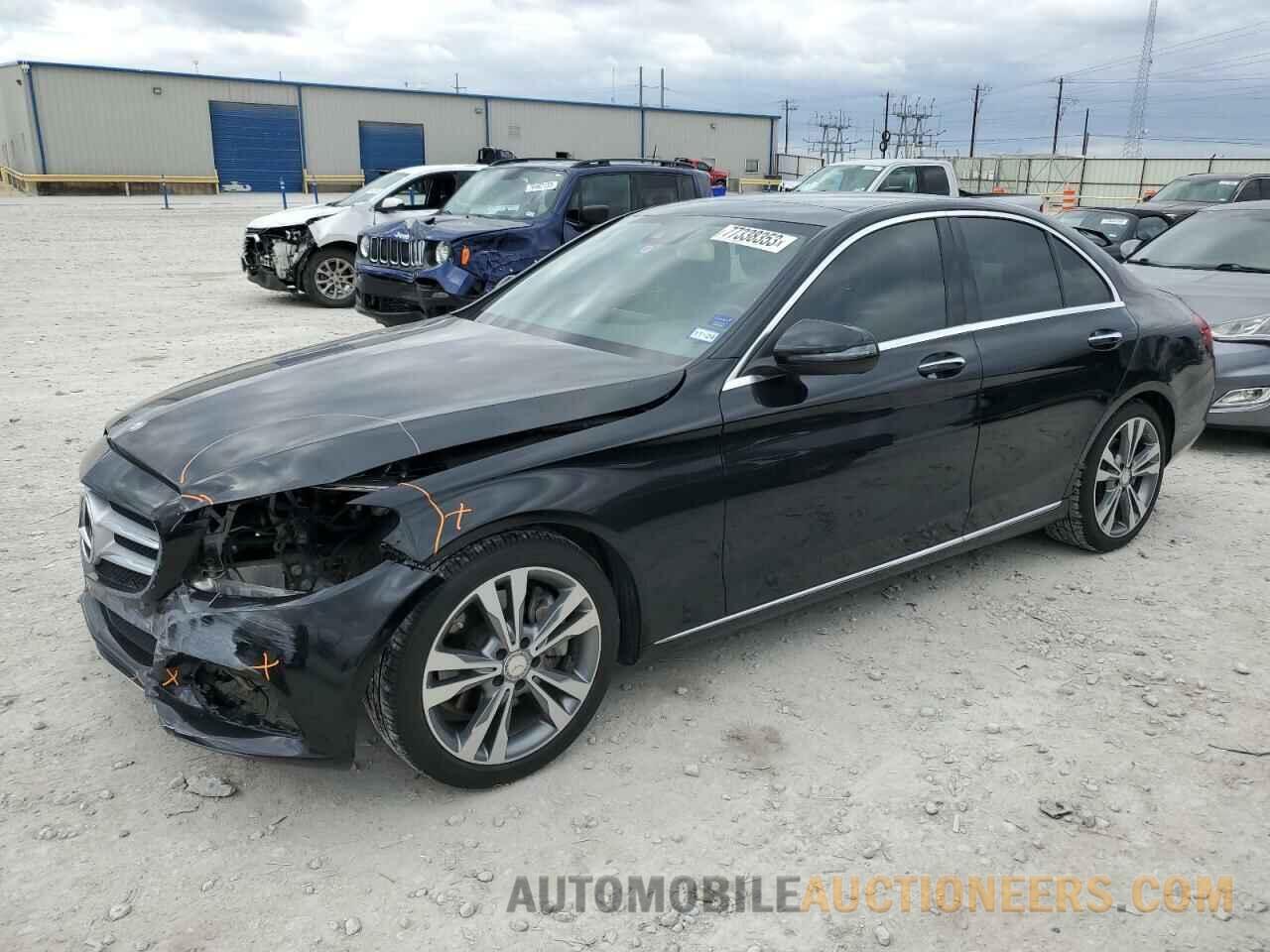 WDDWF4JB0GR173321 MERCEDES-BENZ C-CLASS 2016