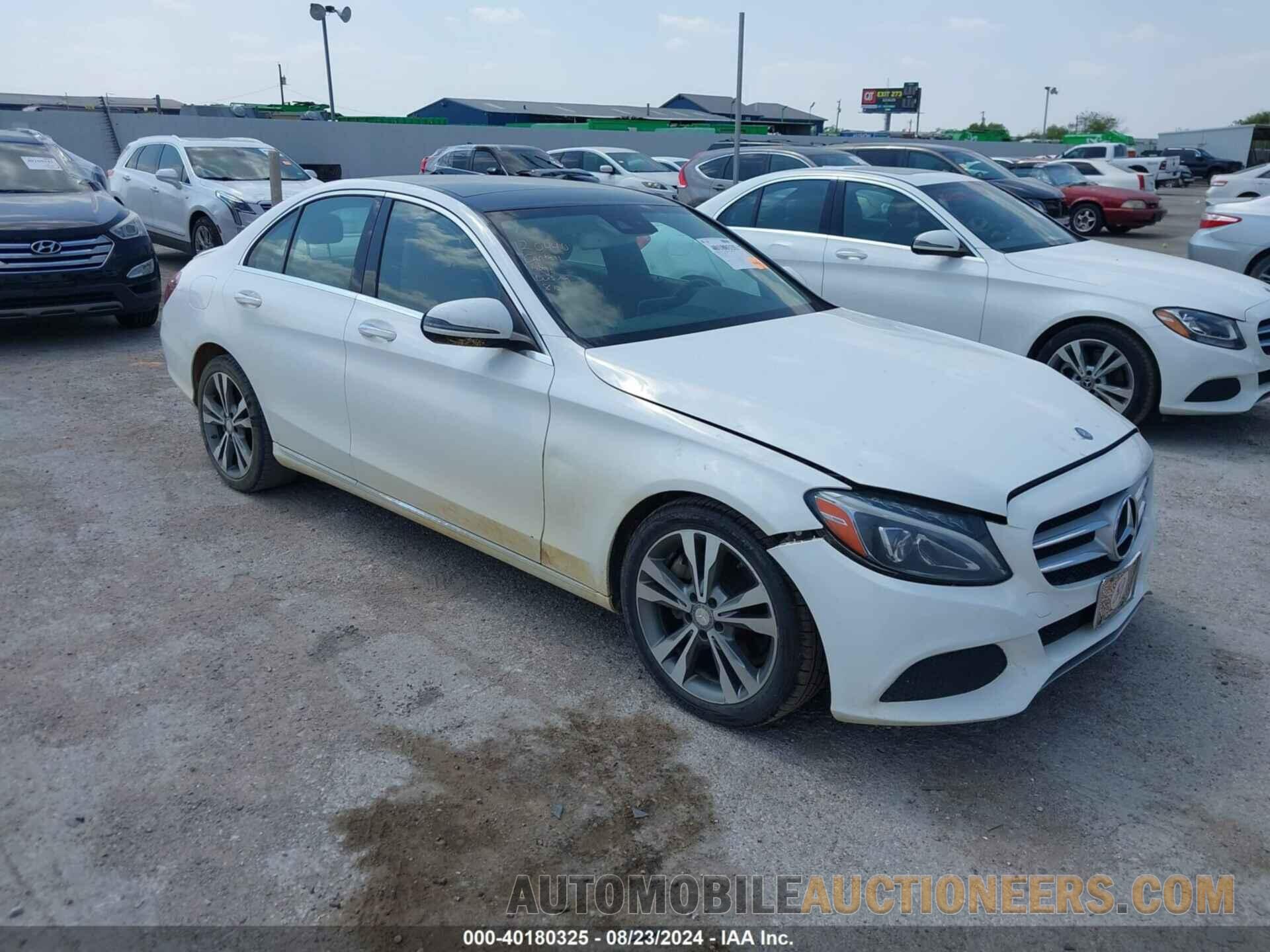 WDDWF4JB0GR173741 MERCEDES-BENZ C 300 2016