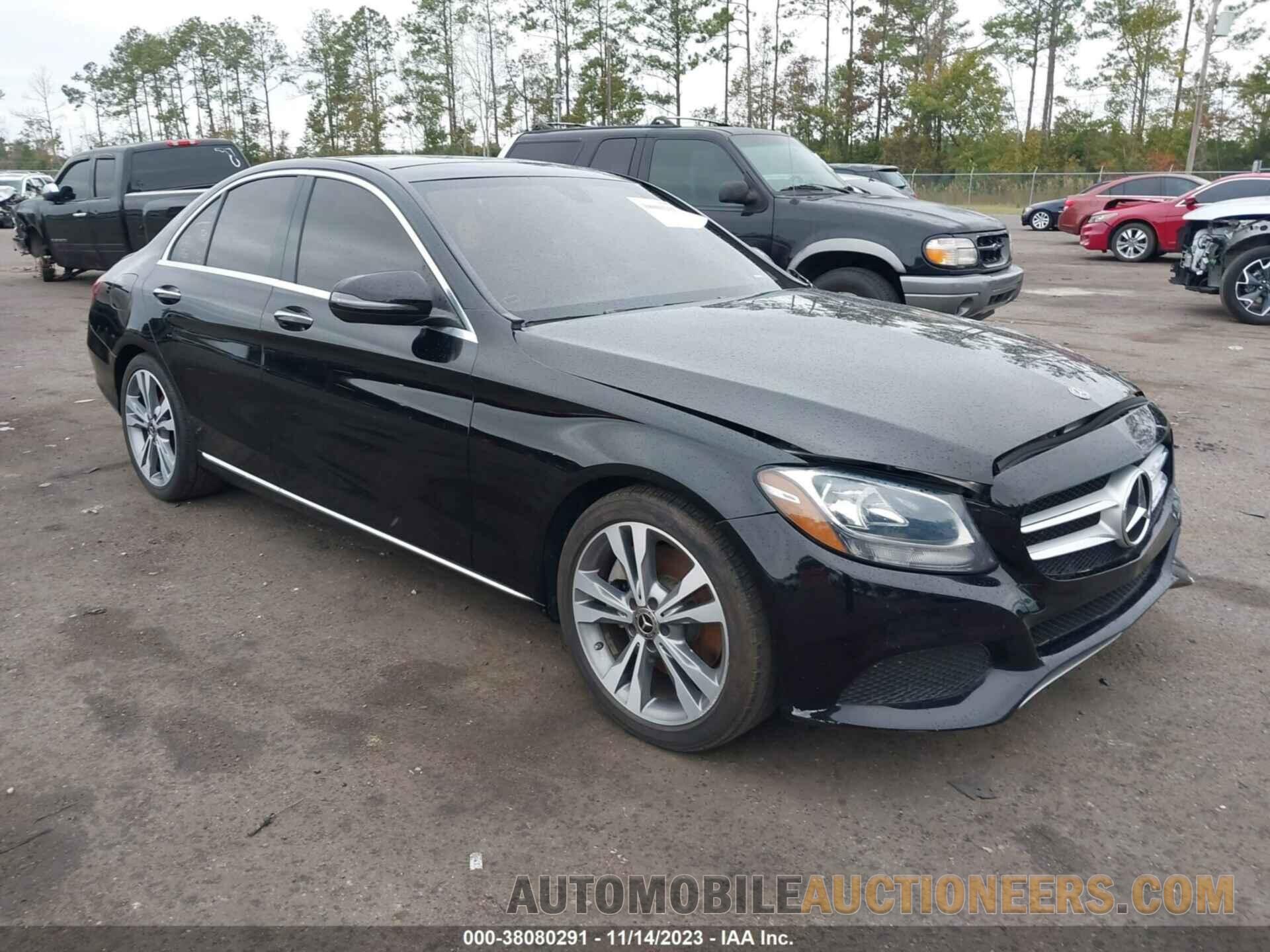 WDDWF4JB0JR320616 MERCEDES-BENZ C 300 2018