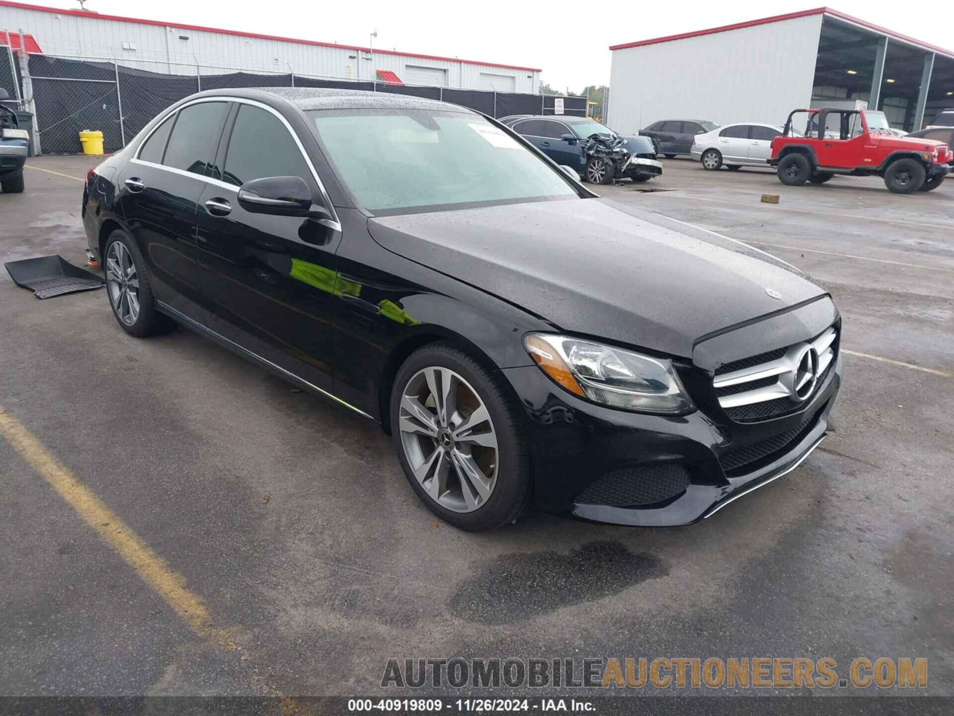 WDDWF4JB0JR404564 MERCEDES-BENZ C 300 2018