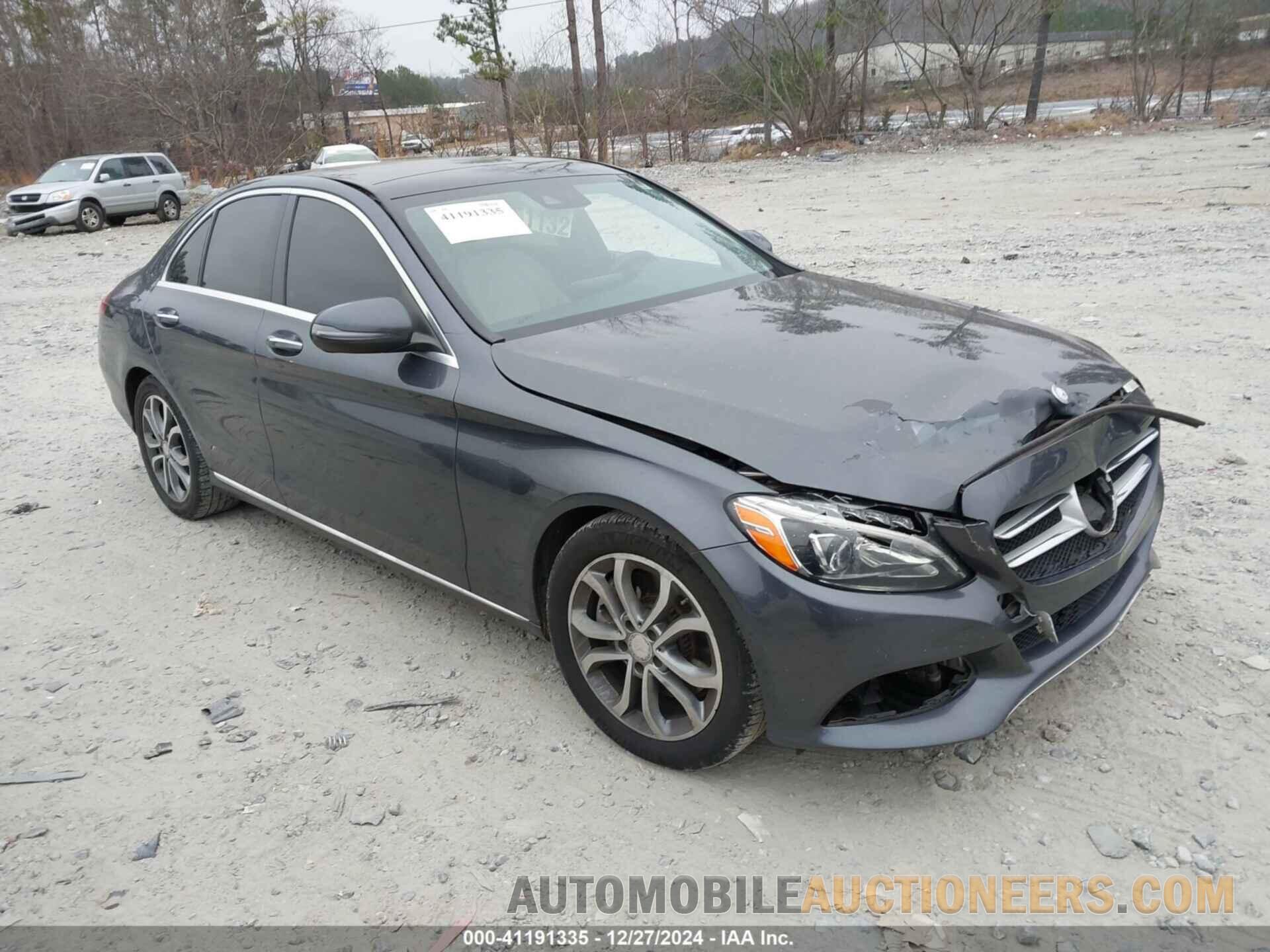 WDDWF4JB1GR137394 MERCEDES-BENZ C 300 2016