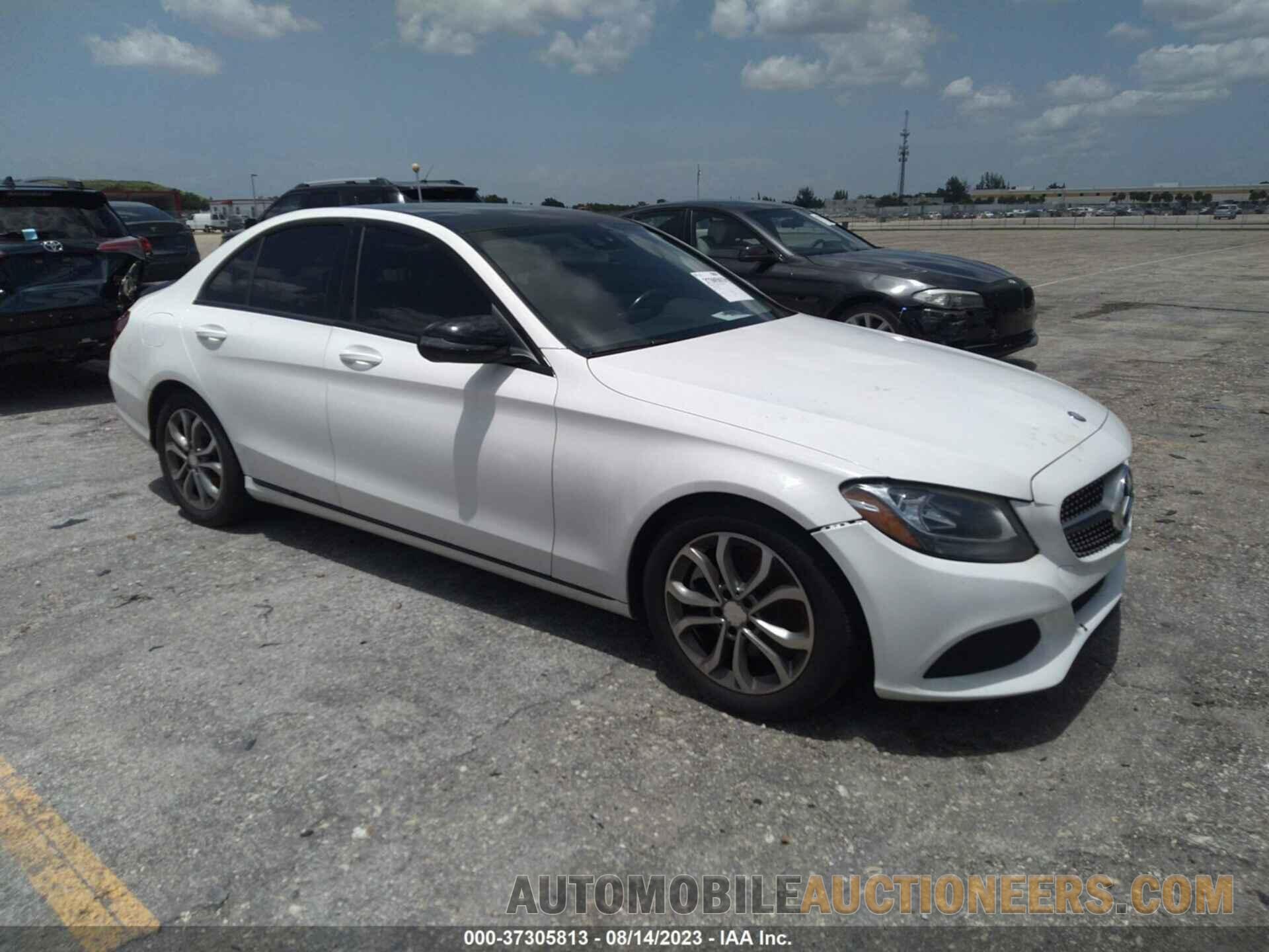 WDDWF4JB1GR155992 MERCEDES-BENZ C 2016