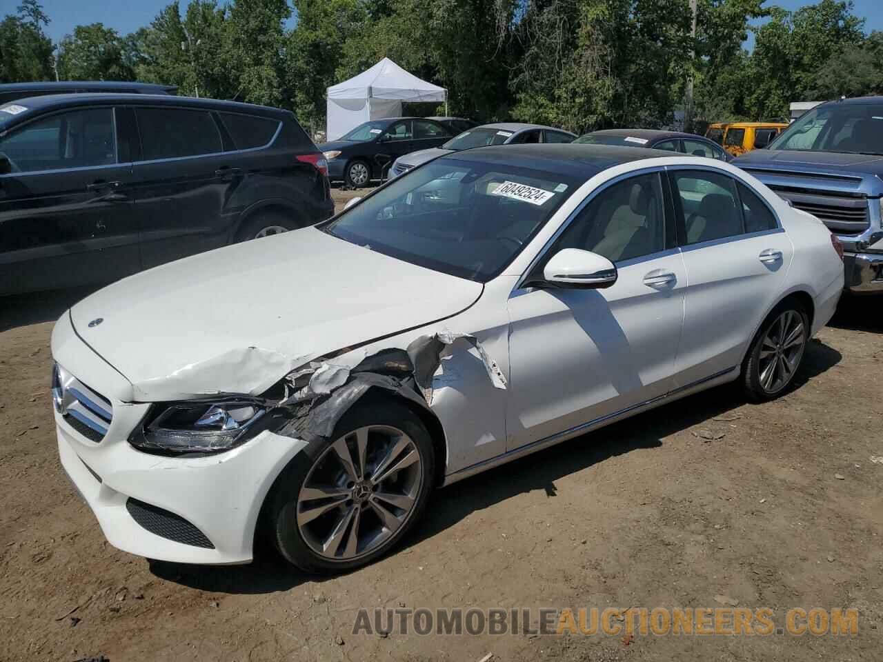 WDDWF4JB1JR323511 MERCEDES-BENZ C-CLASS 2018