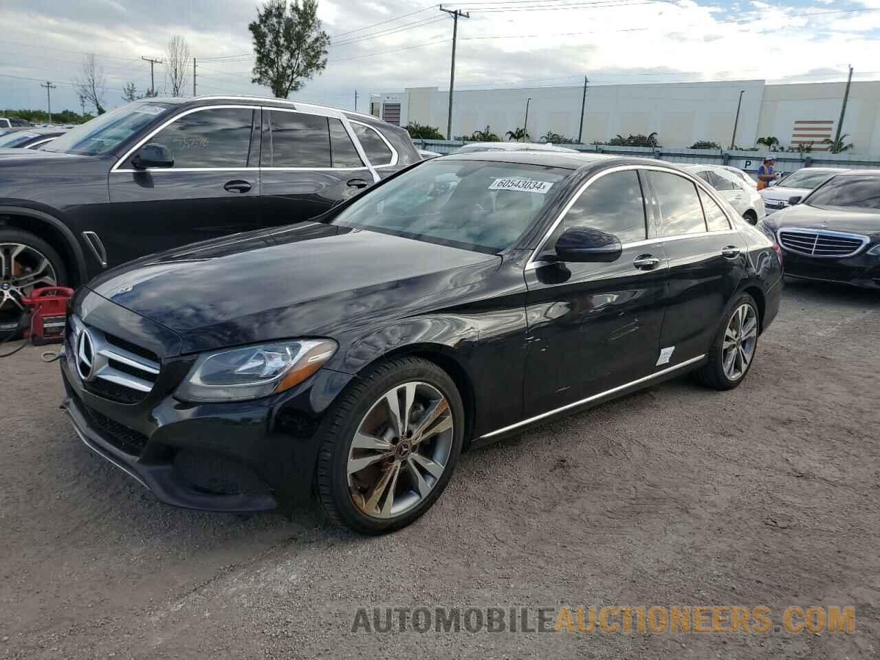 WDDWF4JB1JR350885 MERCEDES-BENZ C-CLASS 2018