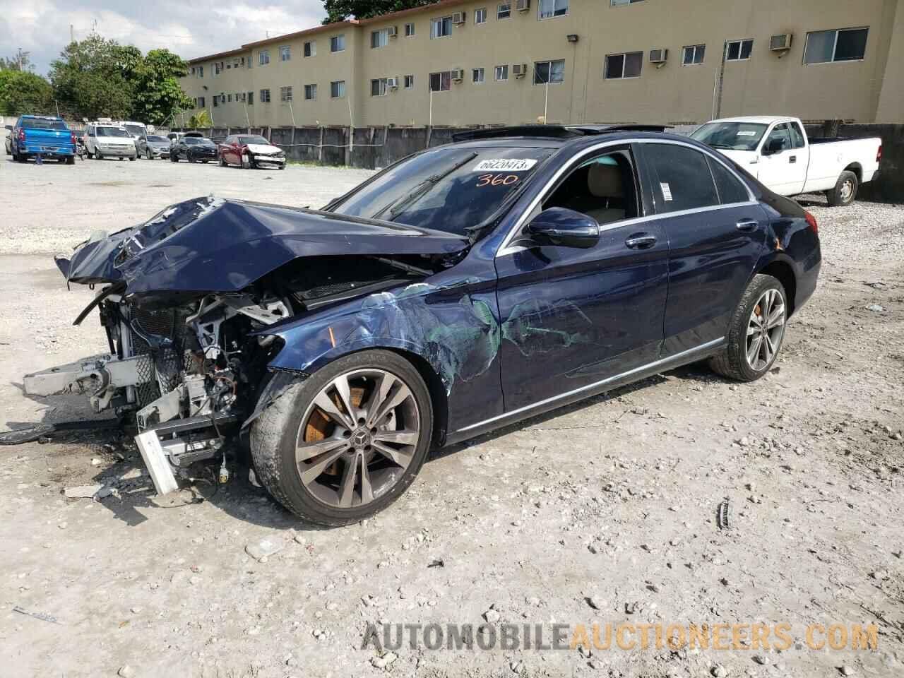 WDDWF4JB1JR359571 MERCEDES-BENZ C-CLASS 2018