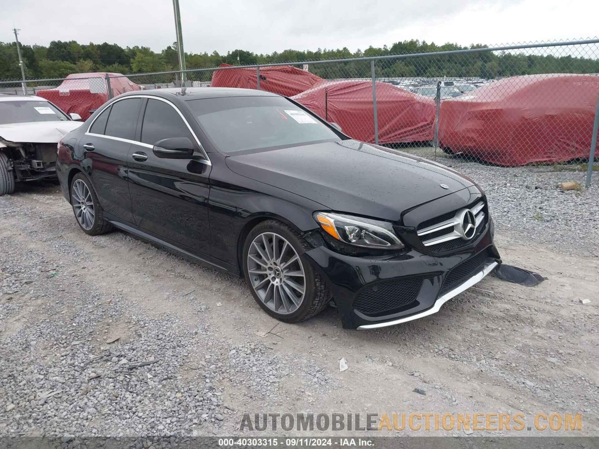 WDDWF4JB1JR397995 MERCEDES-BENZ C 2018