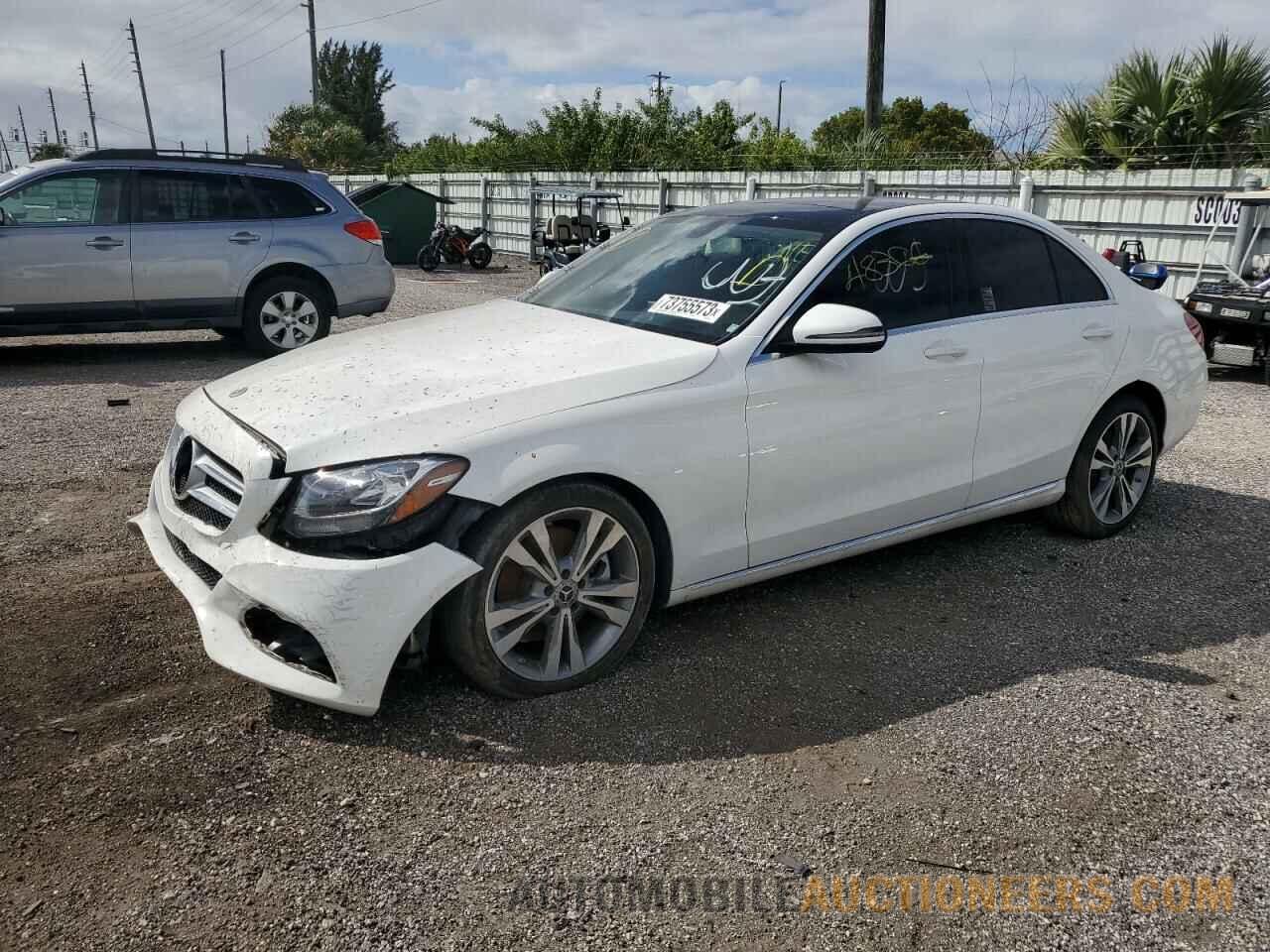 WDDWF4JB1JR402306 MERCEDES-BENZ C-CLASS 2018