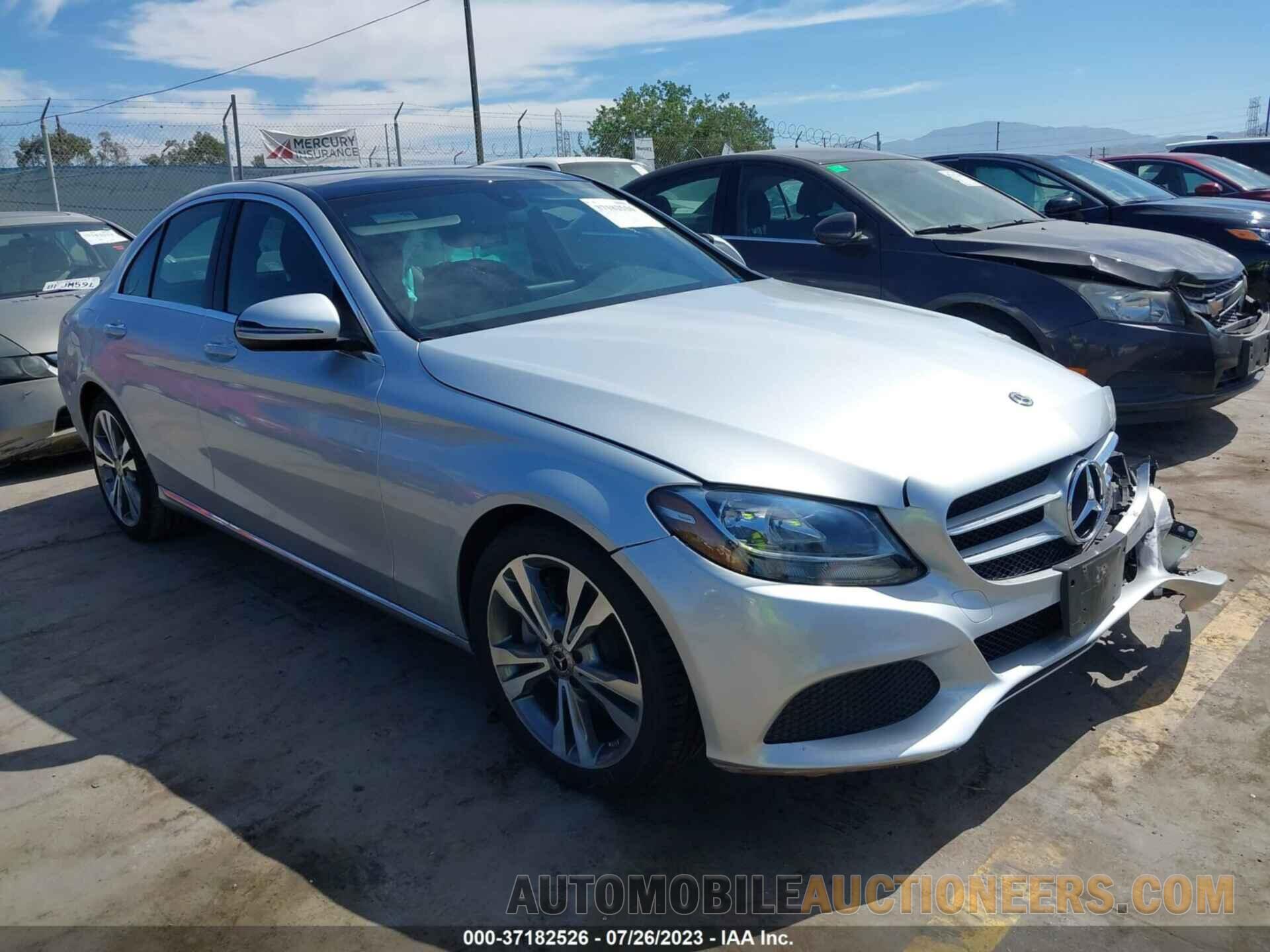 WDDWF4JB1JR409868 MERCEDES-BENZ C-CLASS 2018