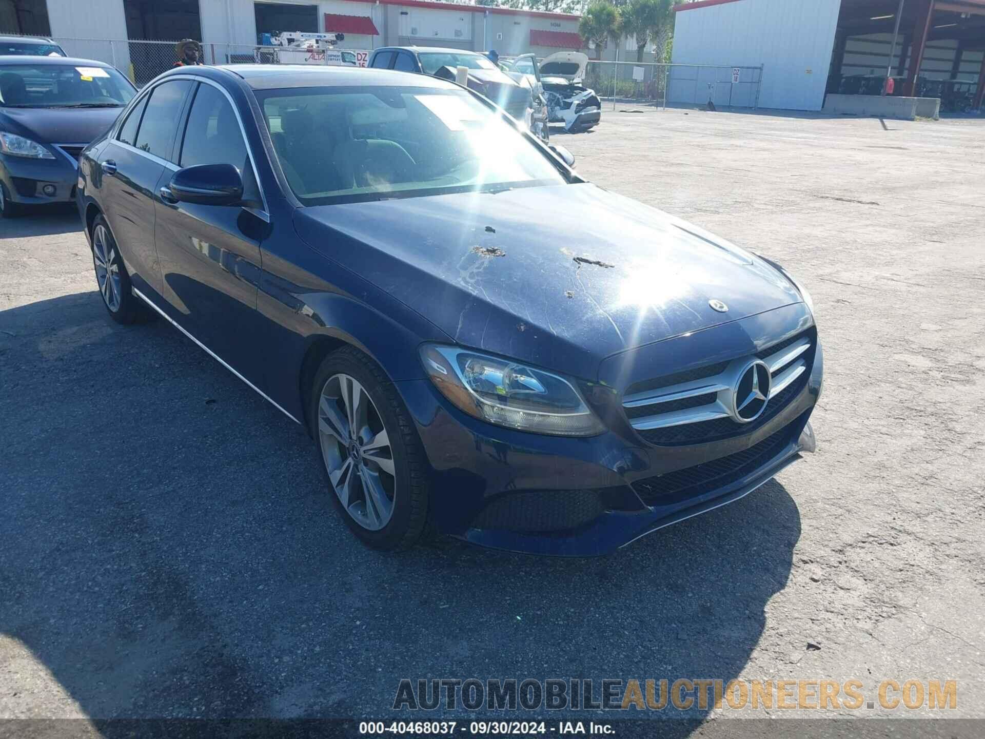 WDDWF4JB1JR411281 MERCEDES-BENZ C 300 2018