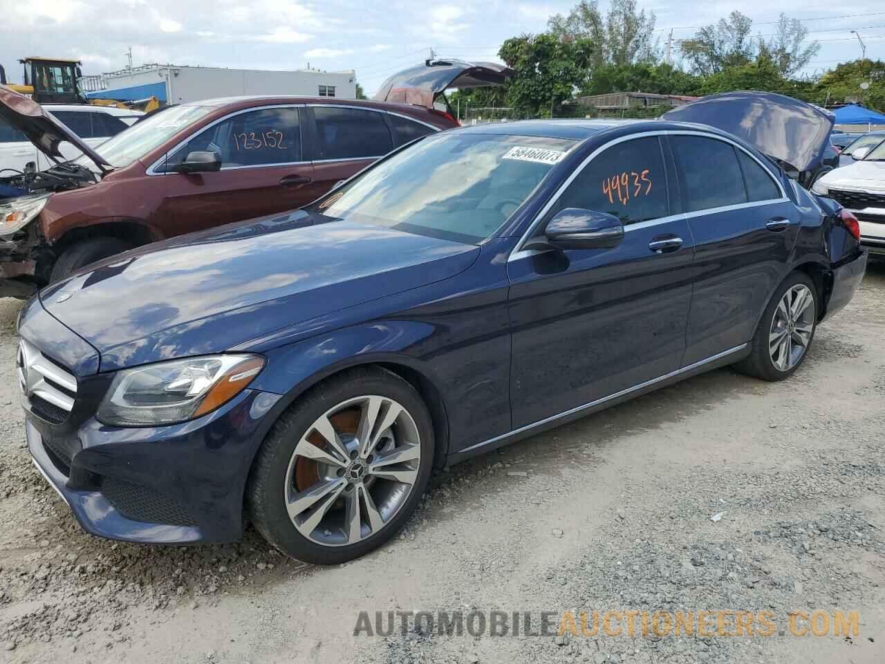 WDDWF4JB1JR422460 MERCEDES-BENZ C-CLASS 2018