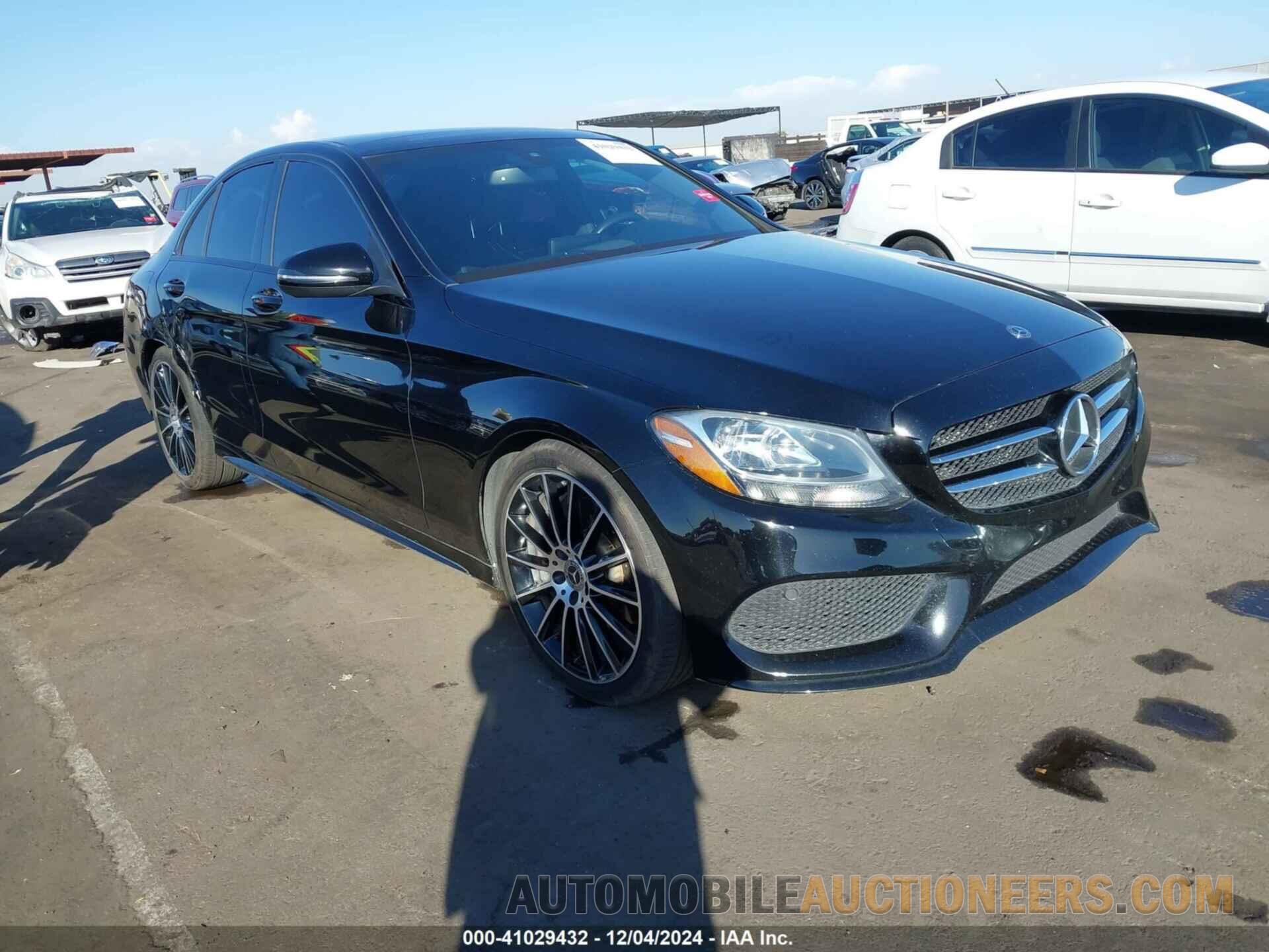 WDDWF4JB1JR423978 MERCEDES-BENZ C 300 2018