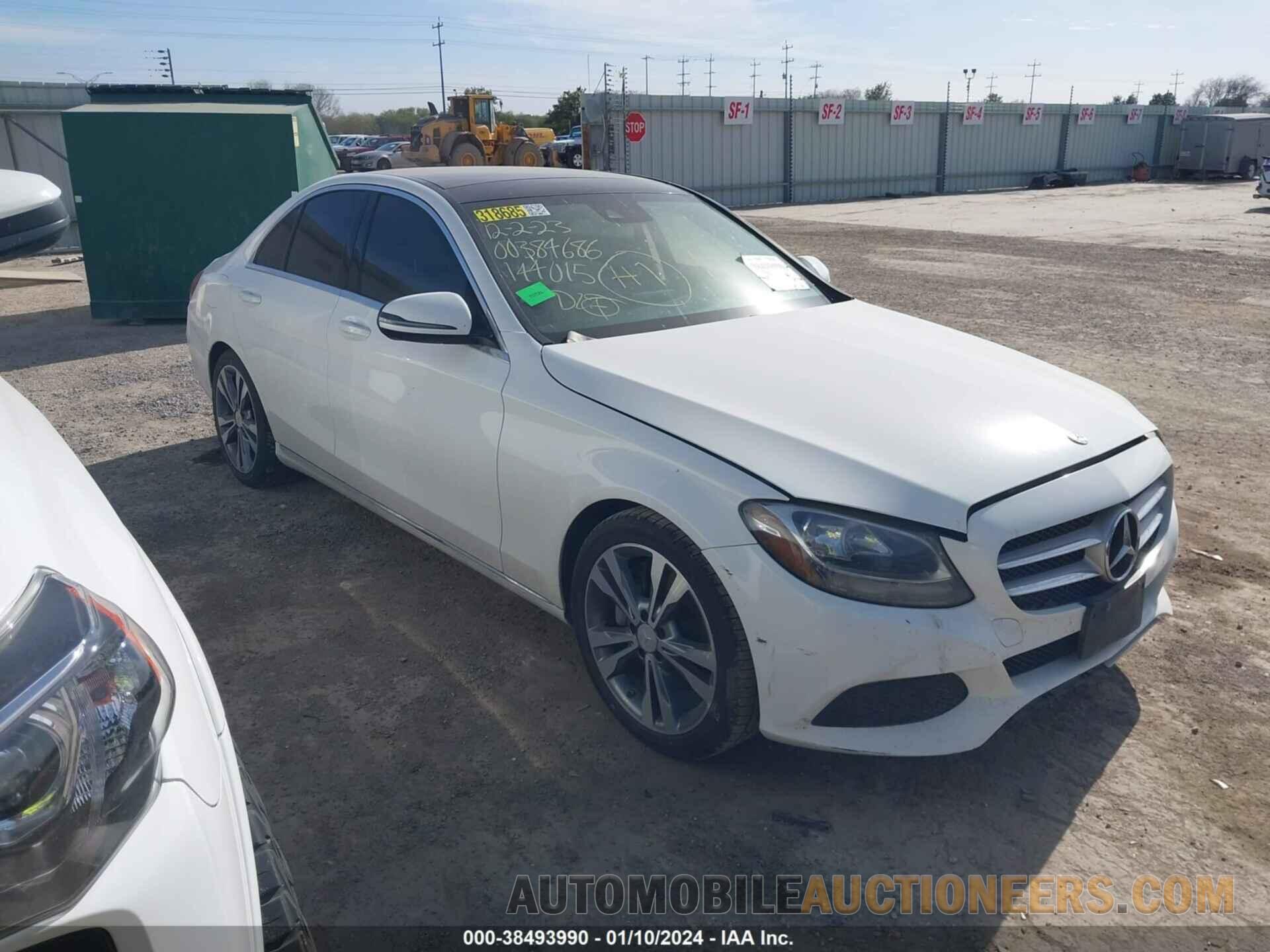 WDDWF4JB2GR144015 MERCEDES-BENZ C 2016