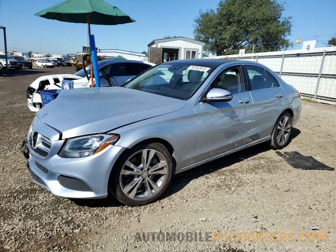 WDDWF4JB2GR147030 MERCEDES-BENZ C-CLASS 2016