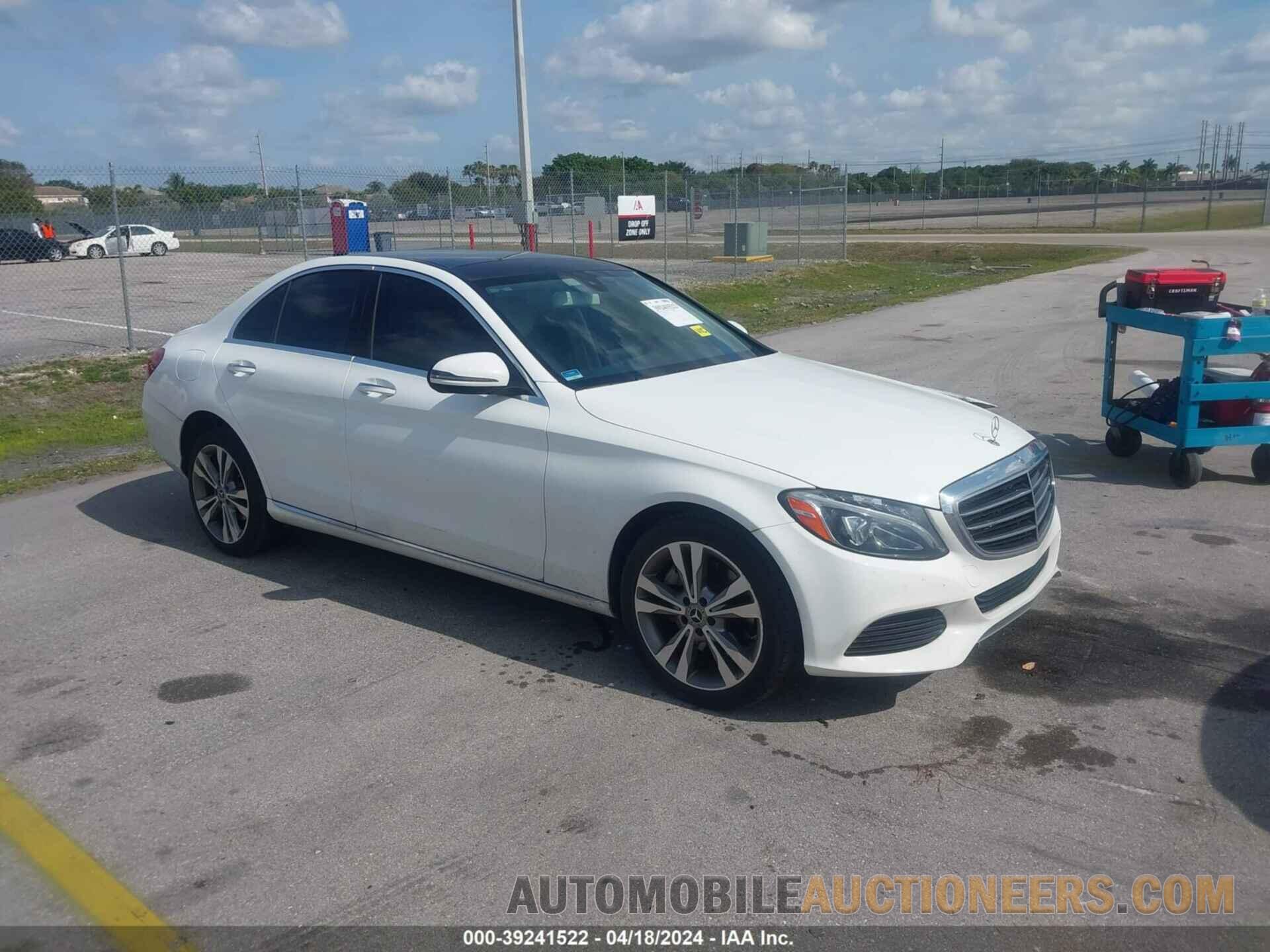 WDDWF4JB2HR300720 MERCEDES-BENZ C 300 2017