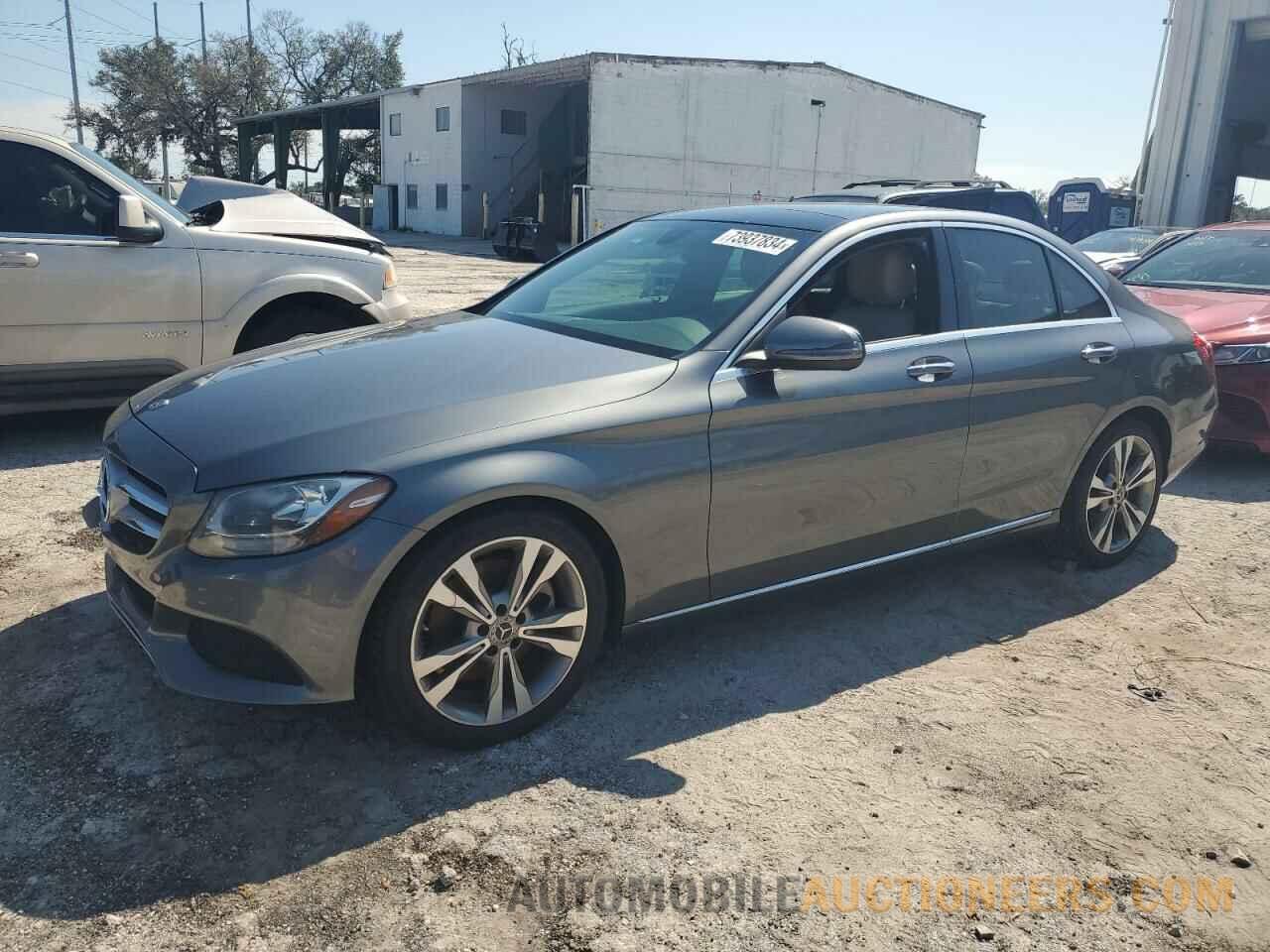 WDDWF4JB2JR359501 MERCEDES-BENZ C-CLASS 2018