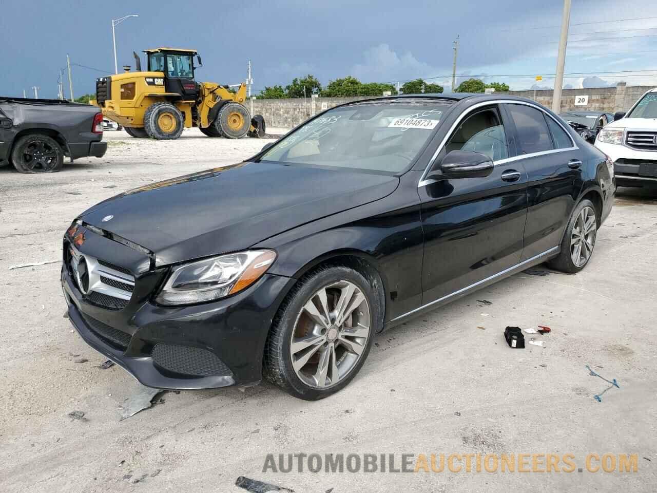 WDDWF4JB3GR147683 MERCEDES-BENZ C-CLASS 2016