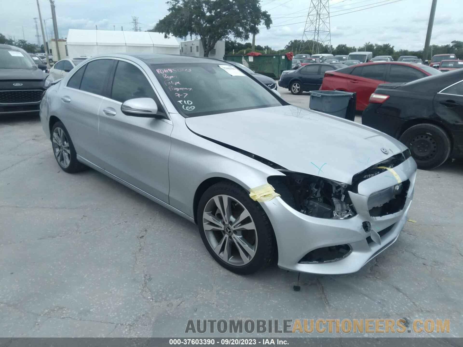 WDDWF4JB3JR315202 MERCEDES-BENZ C 2018