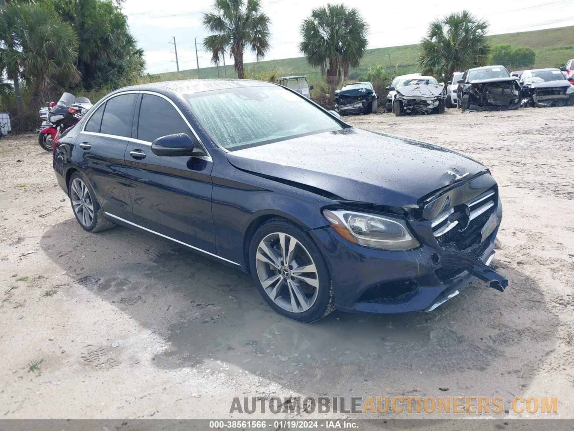 WDDWF4JB3JR315491 MERCEDES-BENZ C 300 2018