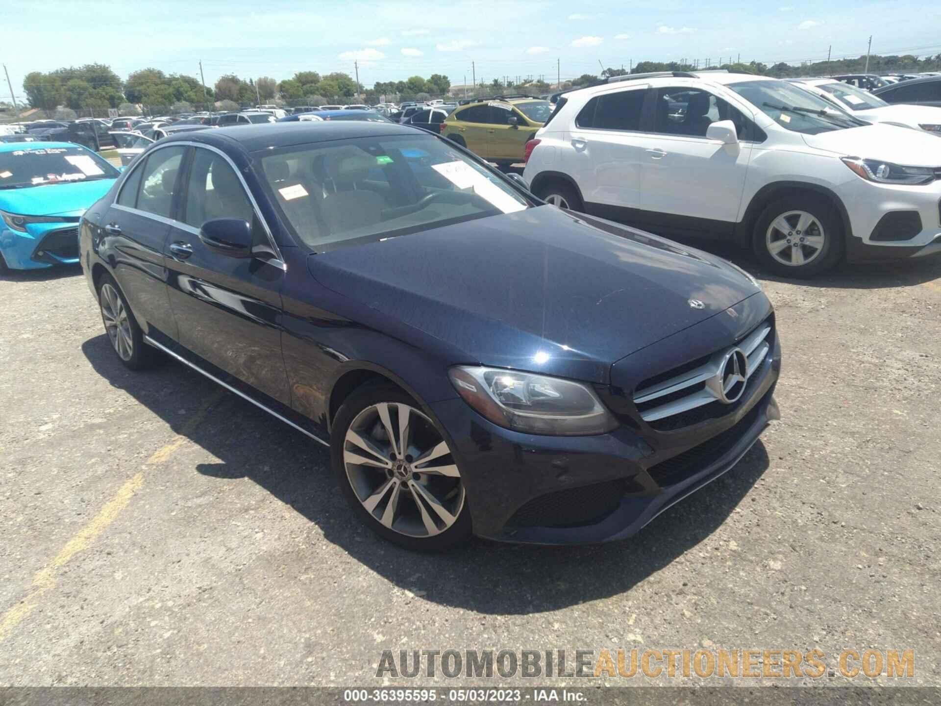 WDDWF4JB3JR331920 MERCEDES-BENZ C-CLASS 2018