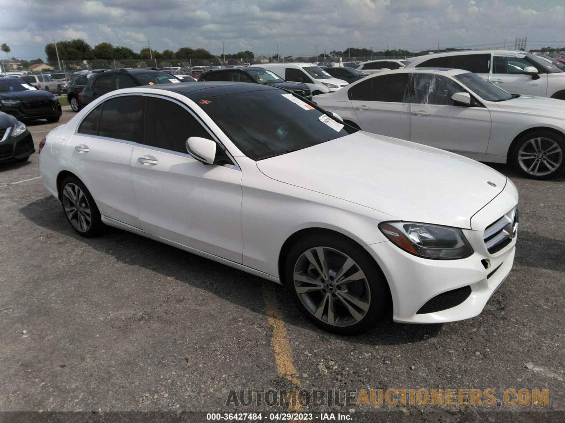 WDDWF4JB3JR366893 MERCEDES-BENZ C-CLASS 2018