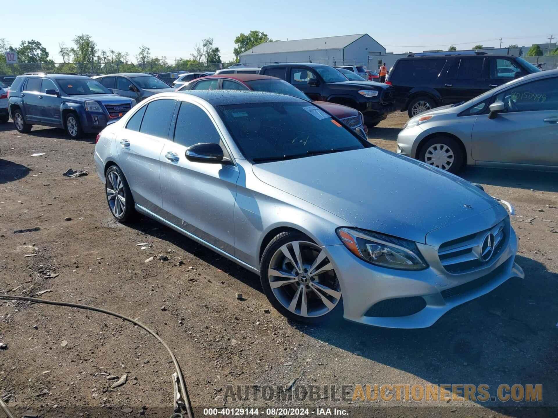 WDDWF4JB3JR378106 MERCEDES-BENZ C 2018