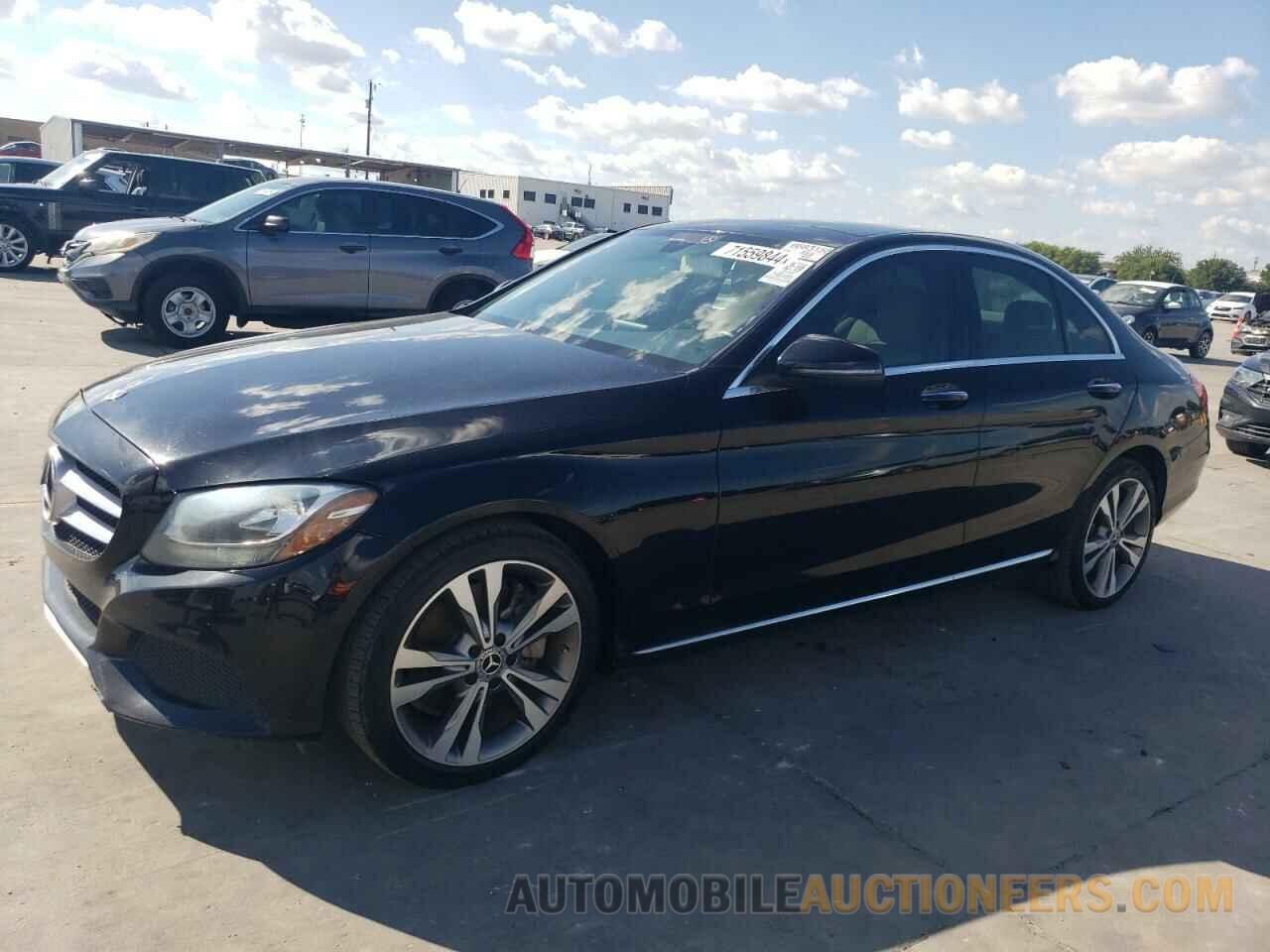 WDDWF4JB3JR389655 MERCEDES-BENZ C-CLASS 2018