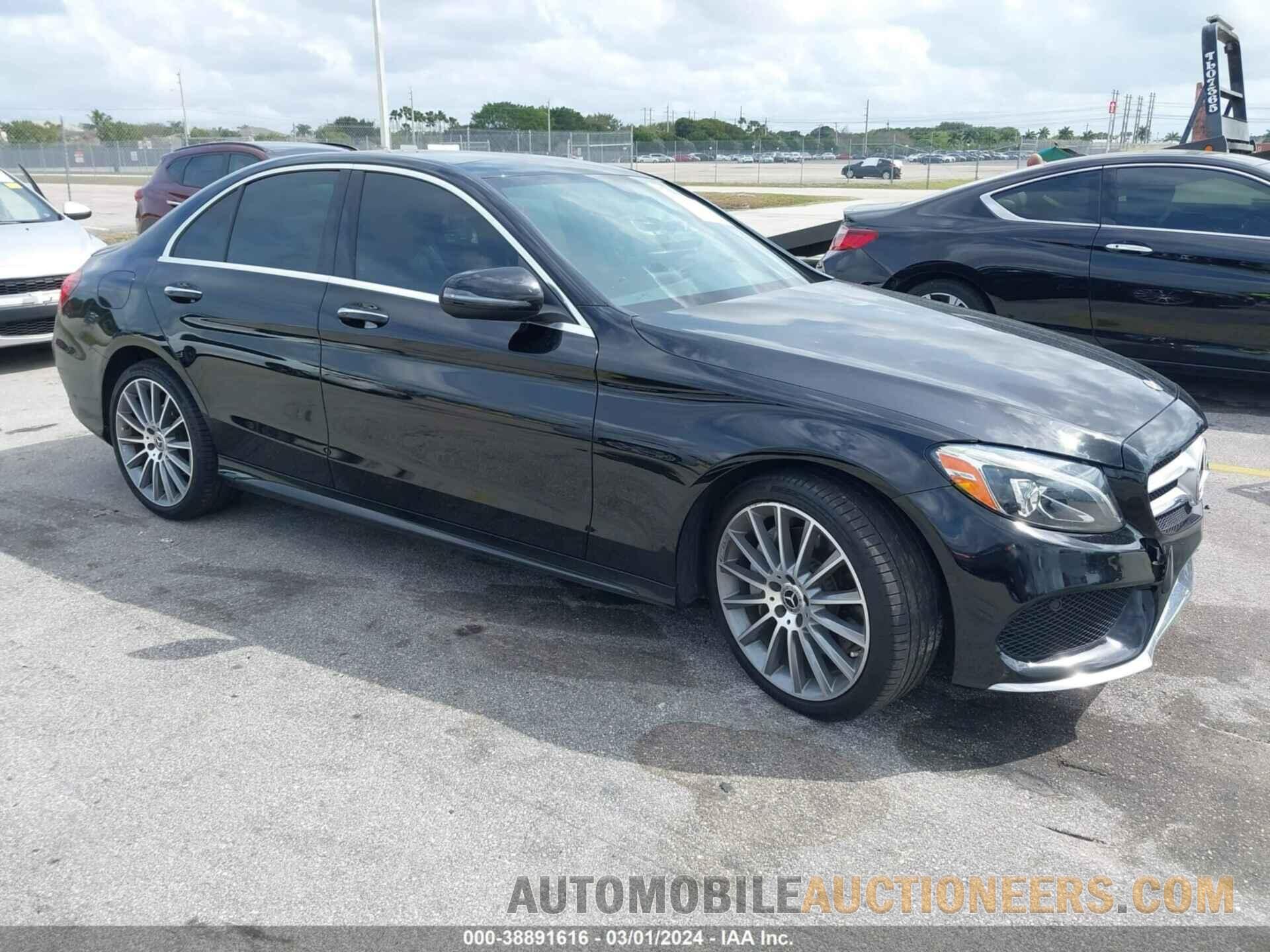 WDDWF4JB3JR396489 MERCEDES-BENZ C 300 2018