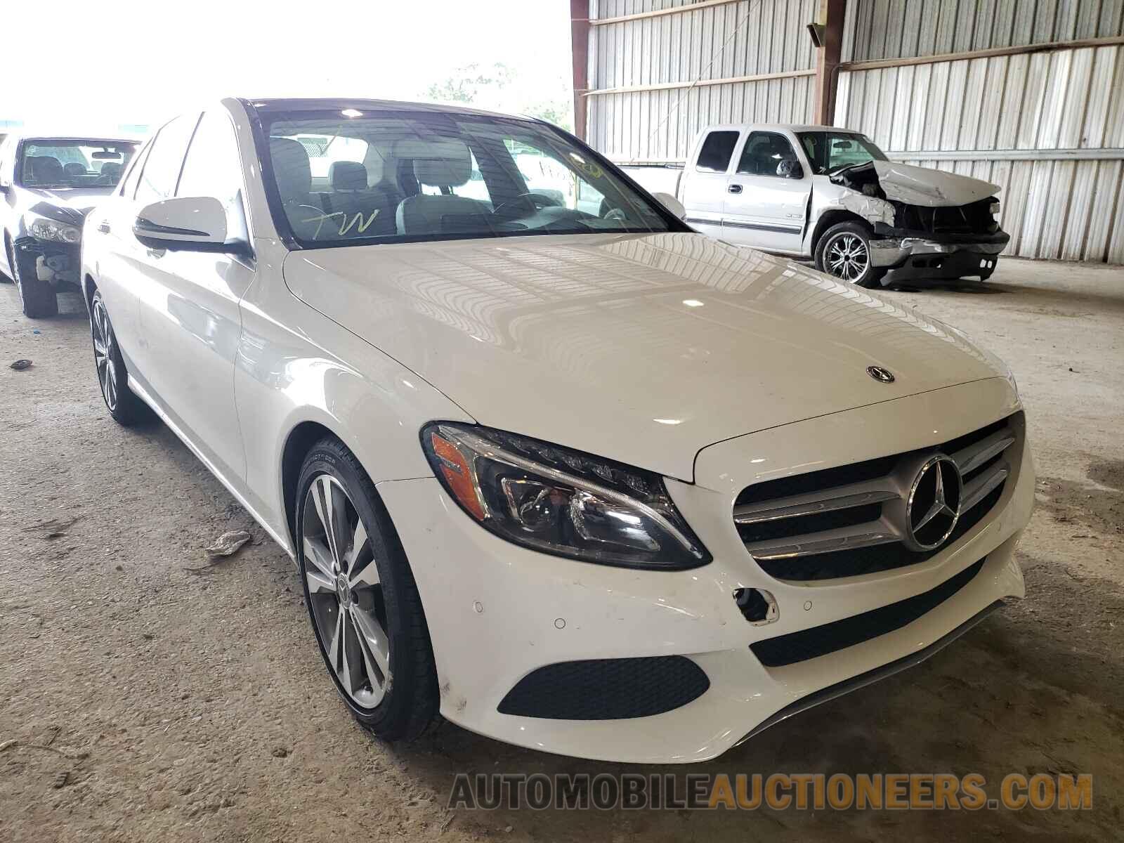 WDDWF4JB3JR402775 MERCEDES-BENZ C-CLASS 2018