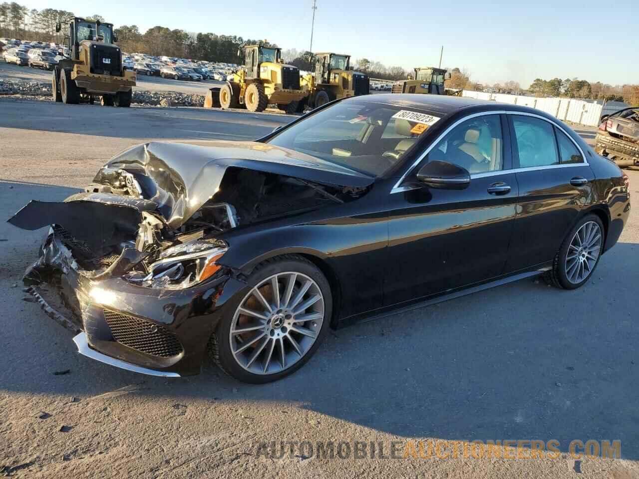 WDDWF4JB3JR404977 MERCEDES-BENZ C-CLASS 2018