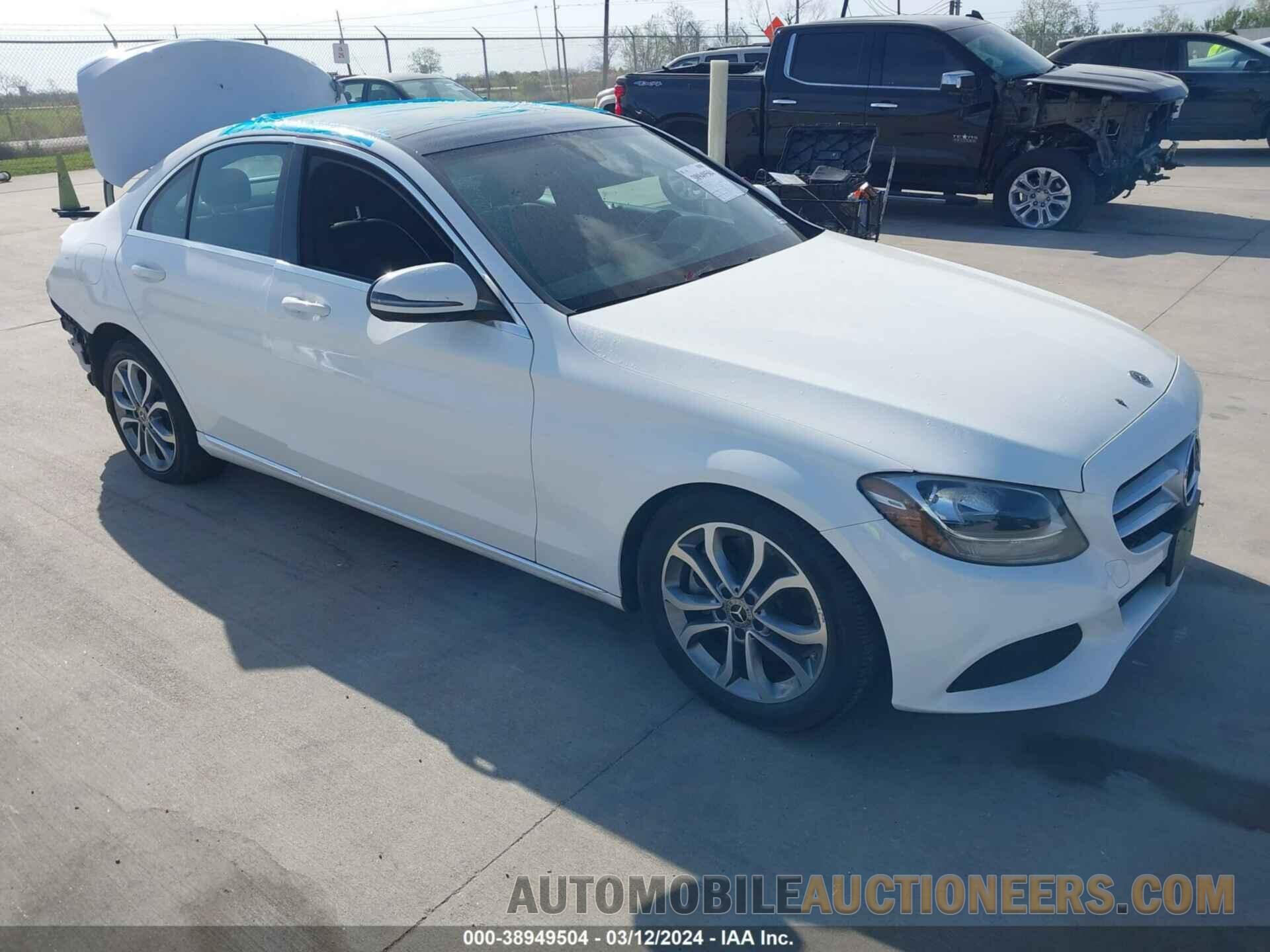 WDDWF4JB3JR409046 MERCEDES-BENZ C 300 2018