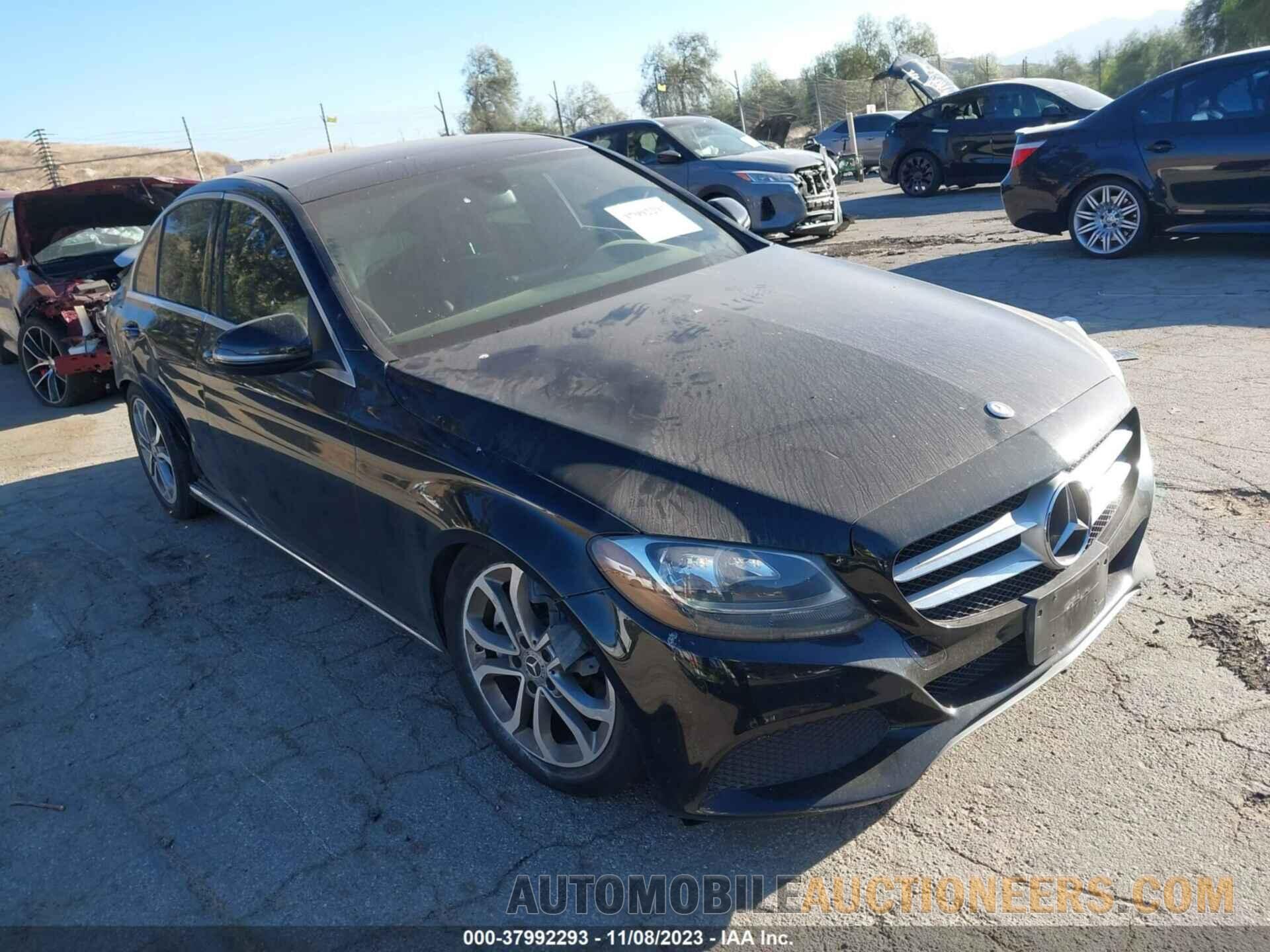 WDDWF4JB3JR417180 MERCEDES-BENZ C-CLASS 2018