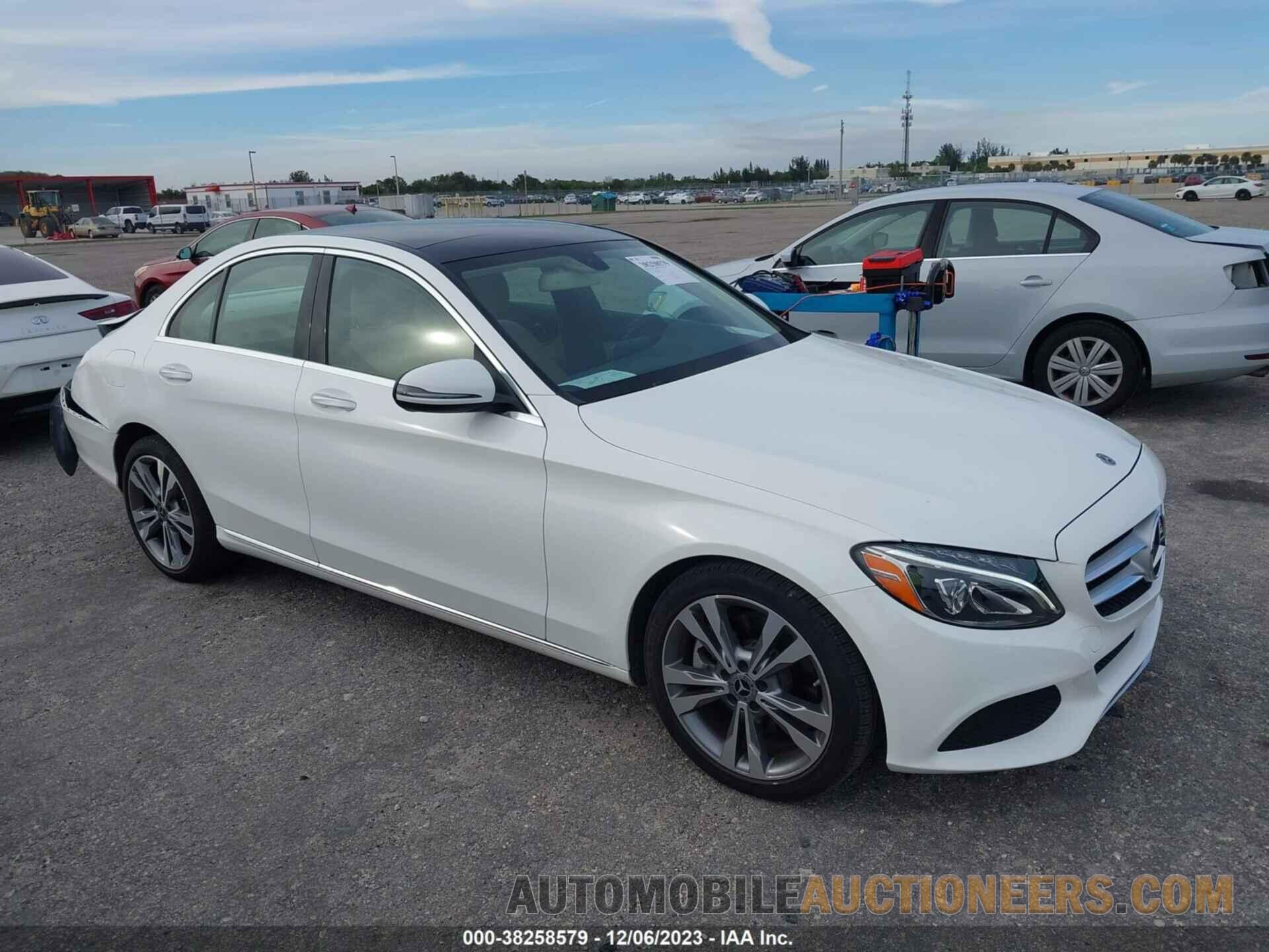 WDDWF4JB3JR418314 MERCEDES-BENZ C 300 2018