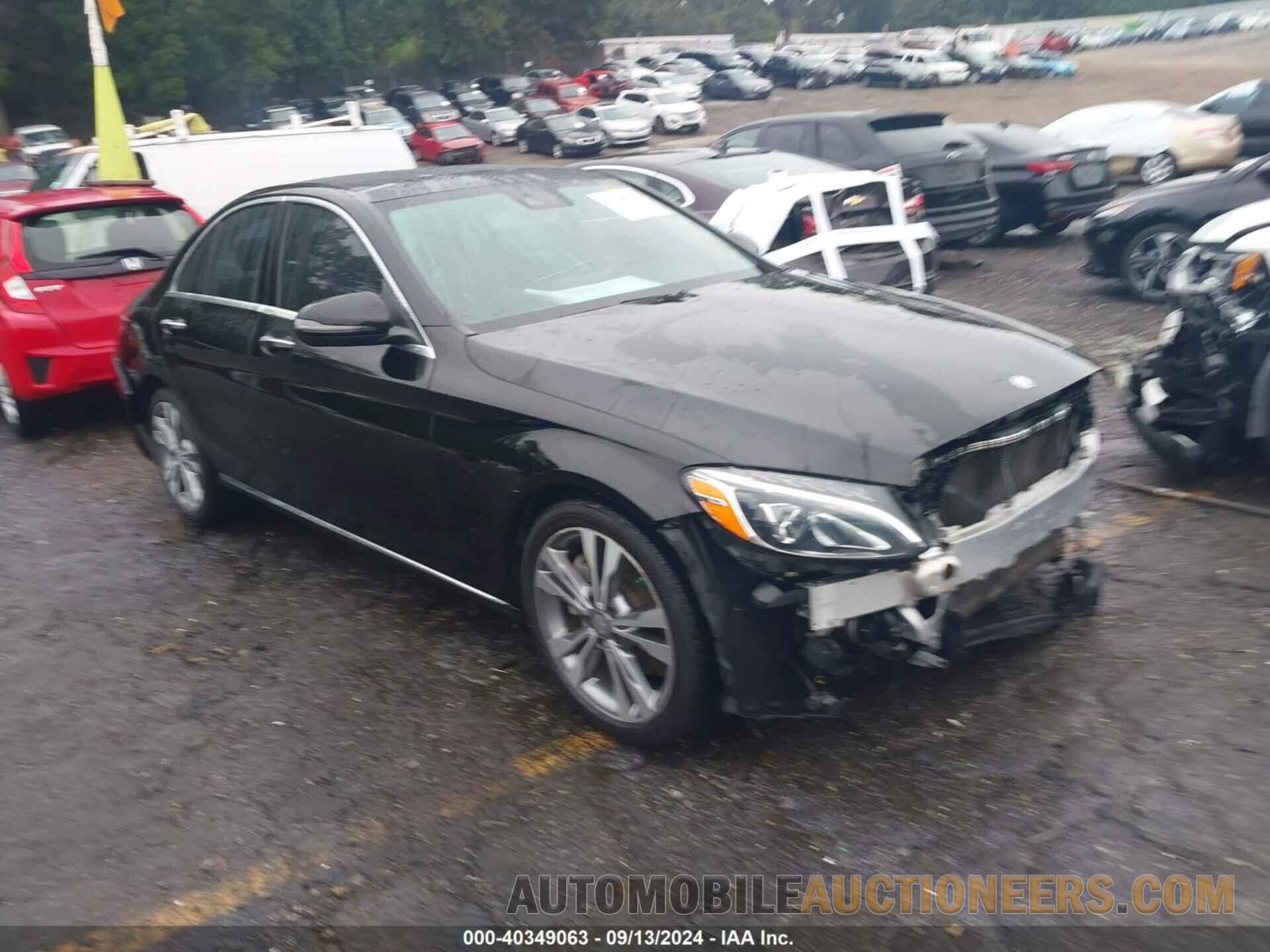 WDDWF4JB4GR143559 MERCEDES-BENZ C 300 2016