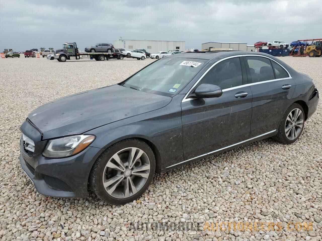 WDDWF4JB4GR152455 MERCEDES-BENZ C-CLASS 2016