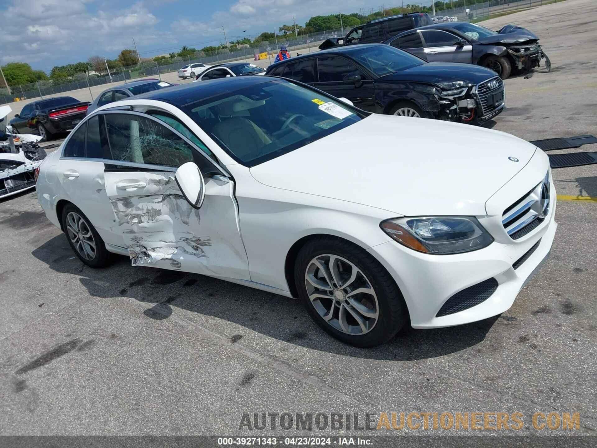 WDDWF4JB4GR159616 MERCEDES-BENZ C 300 2016