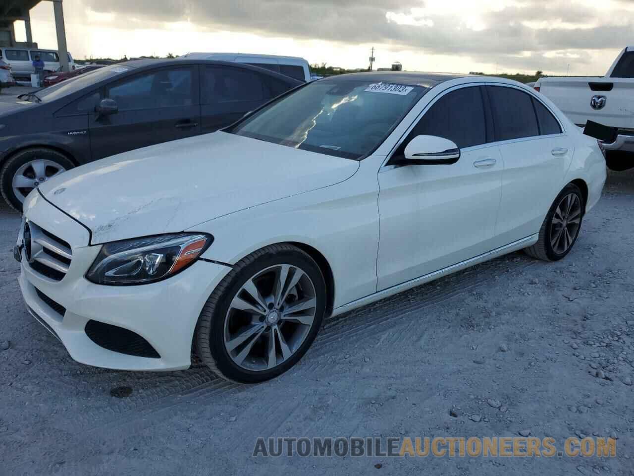 WDDWF4JB4GR167117 MERCEDES-BENZ C-CLASS 2016