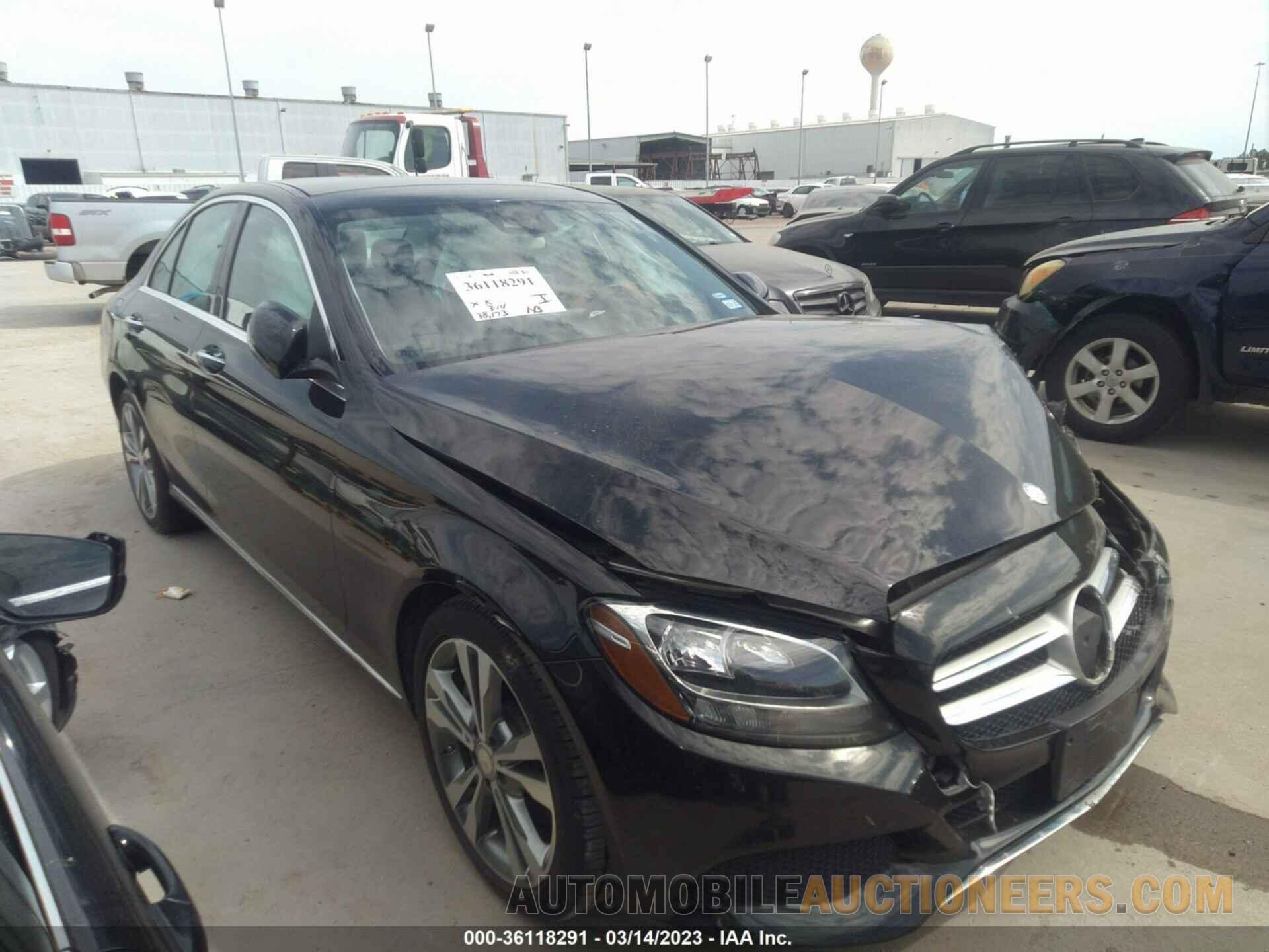 WDDWF4JB4GR167408 MERCEDES-BENZ C-CLASS 2016