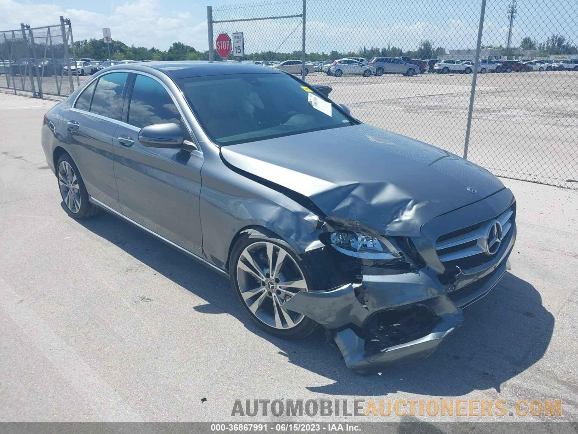 WDDWF4JB4JR321137 MERCEDES-BENZ C-CLASS 2018