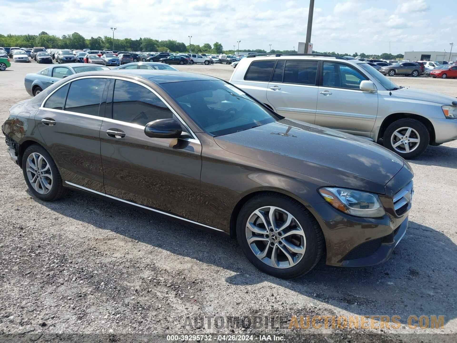 WDDWF4JB4JR348502 MERCEDES-BENZ C 300 2018