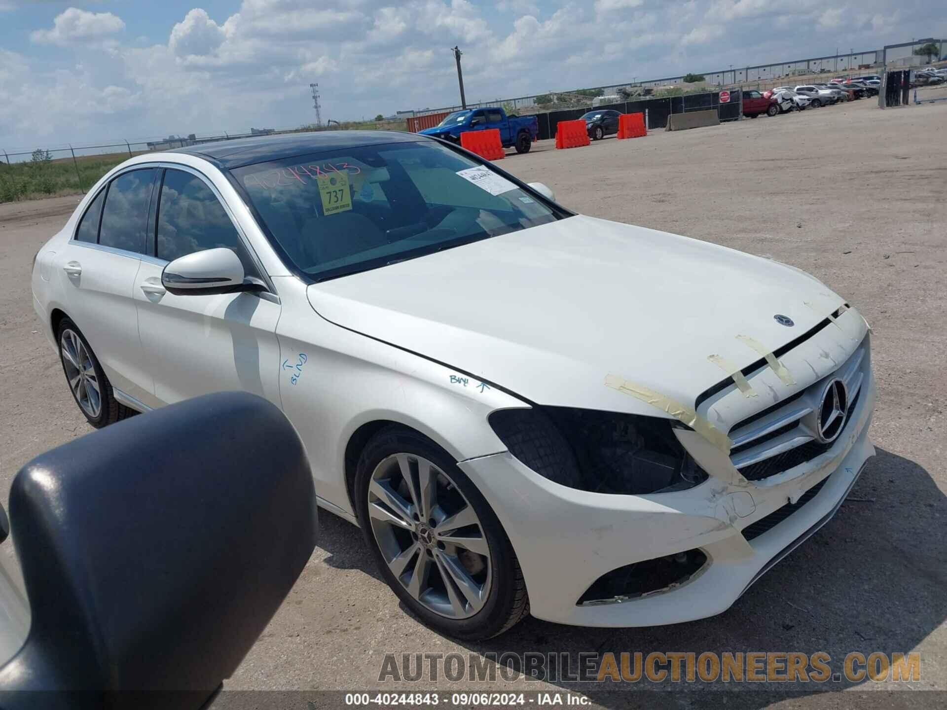 WDDWF4JB4JR355420 MERCEDES-BENZ C 300 2018