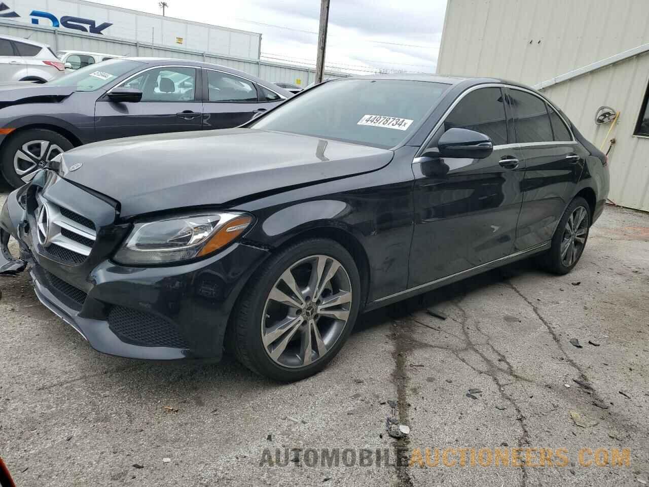 WDDWF4JB4JR393925 MERCEDES-BENZ C-CLASS 2018