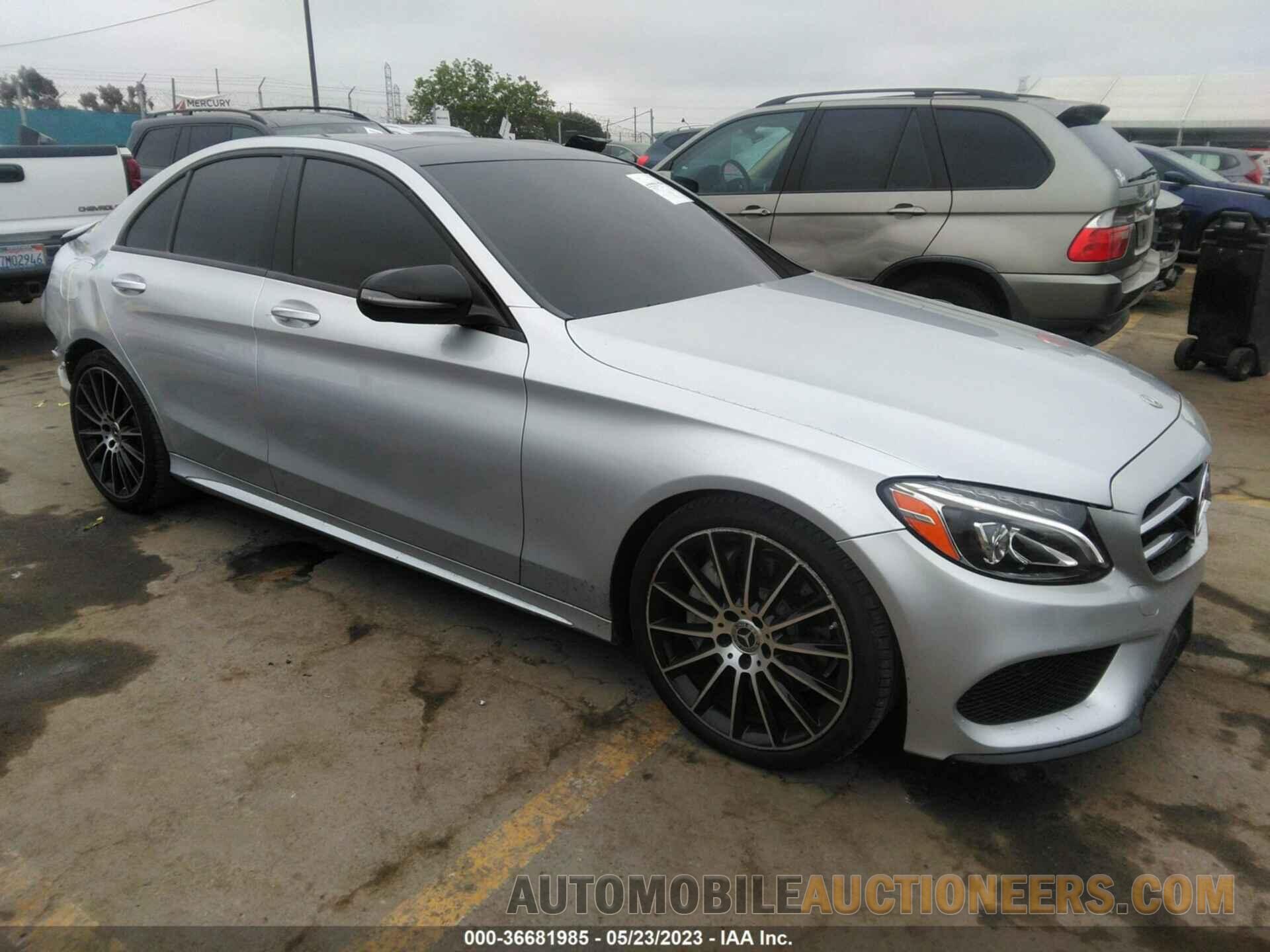 WDDWF4JB4JR397327 MERCEDES-BENZ C-CLASS 2018