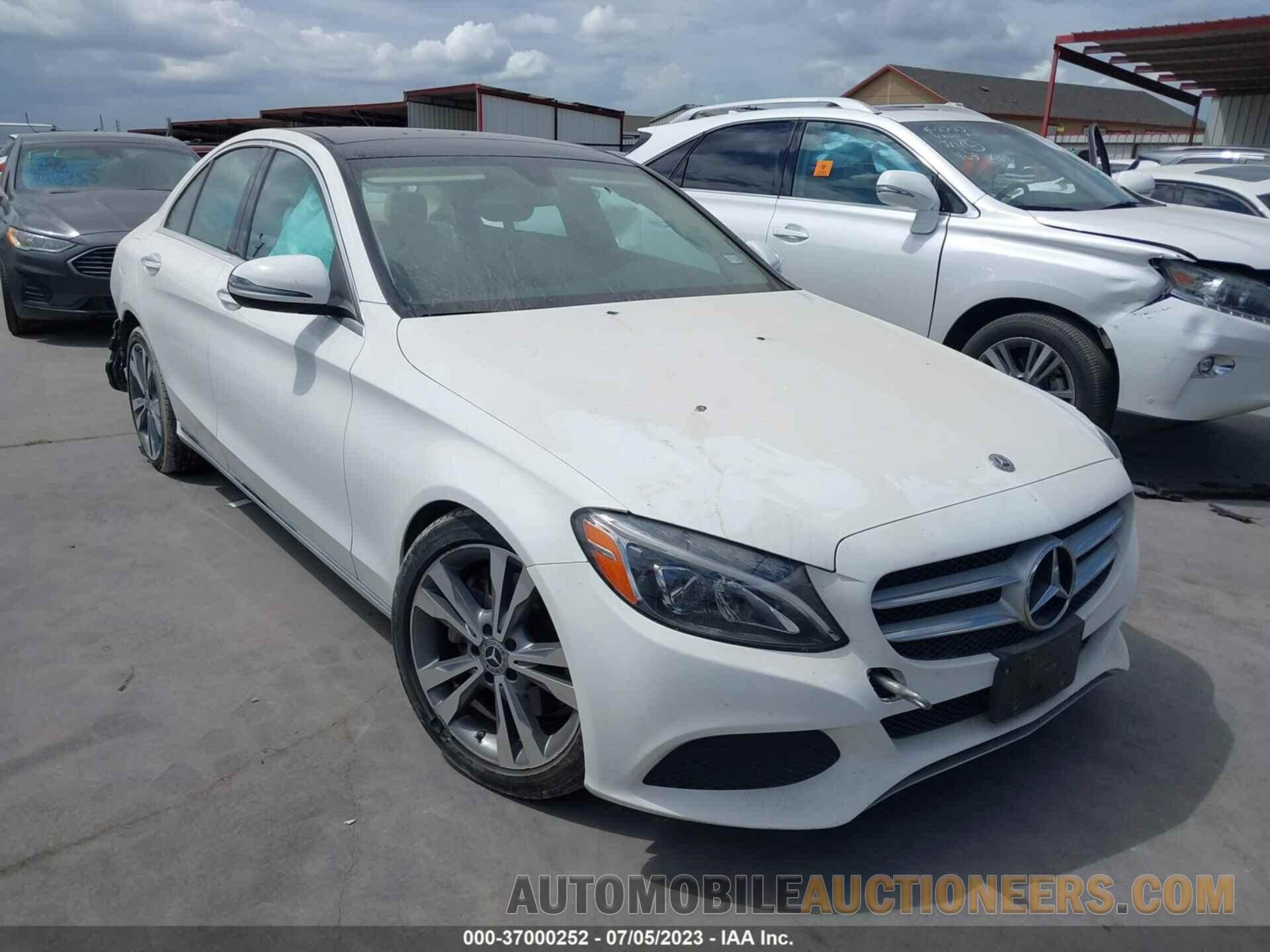 WDDWF4JB4JR399689 MERCEDES-BENZ C-CLASS 2018