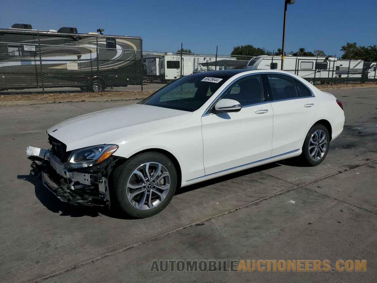 WDDWF4JB4JR412537 MERCEDES-BENZ C-CLASS 2018